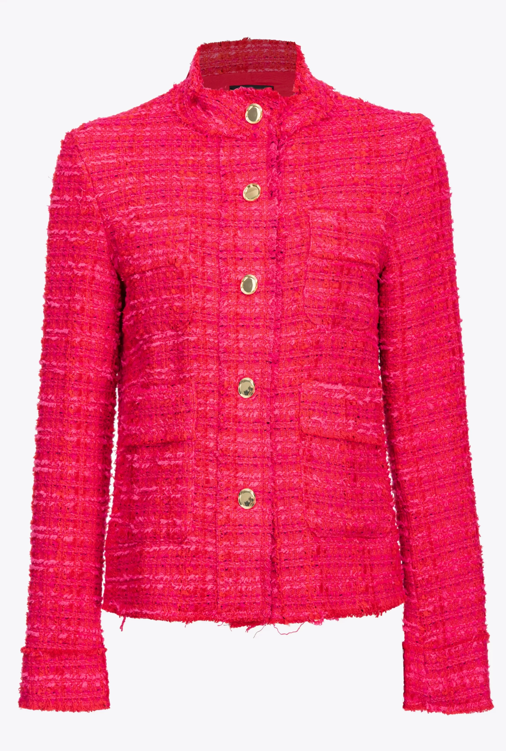 PINKO Patterned Tweed Jacket New