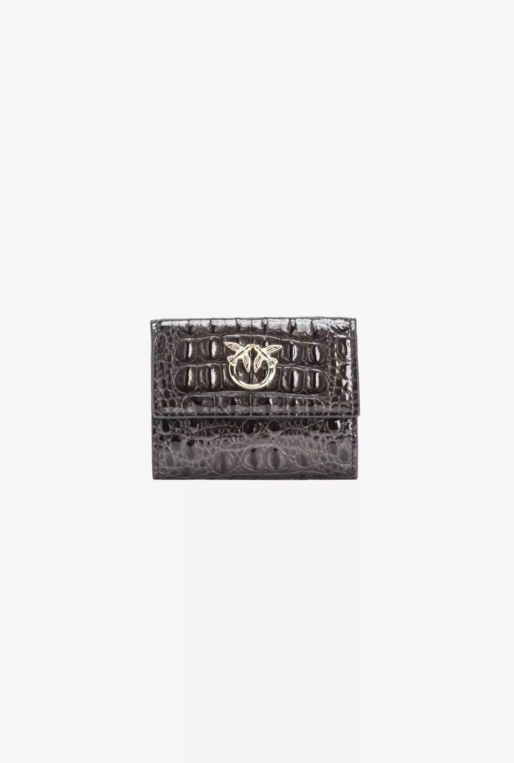 PINKO Galleria Croc-print Small Wallet Best Sale