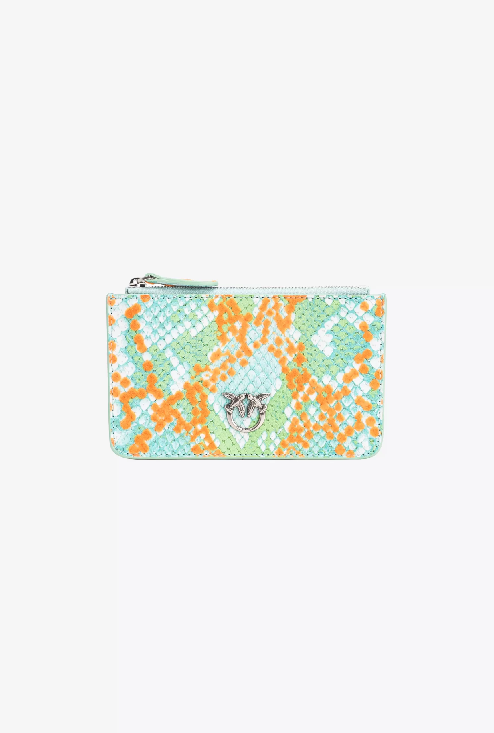 PINKO Galleria Flat Pouch In Reptile Skin Online