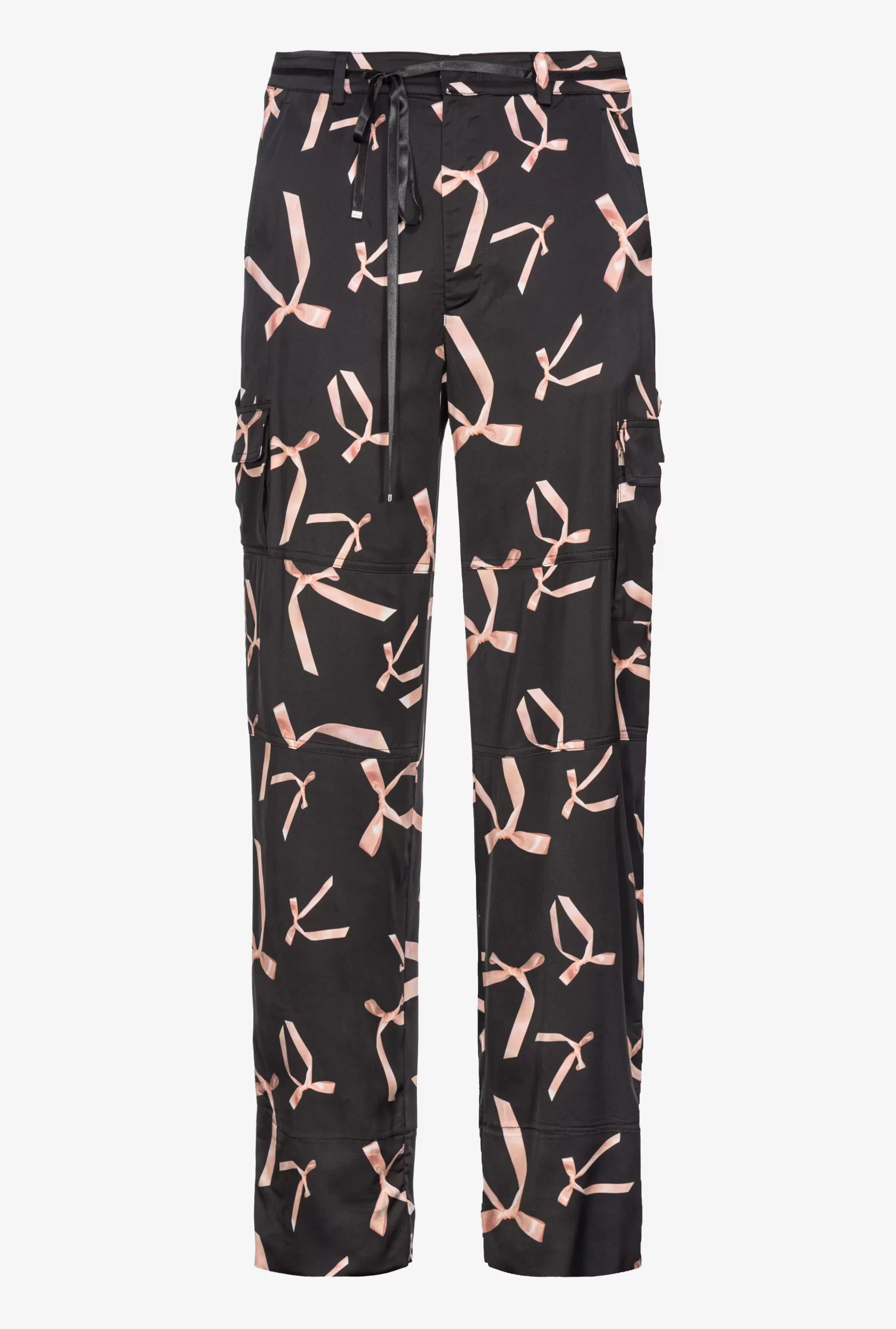 PINKO Reimagine Bow-print Cargo Trousers By Patrick McDowell Sale