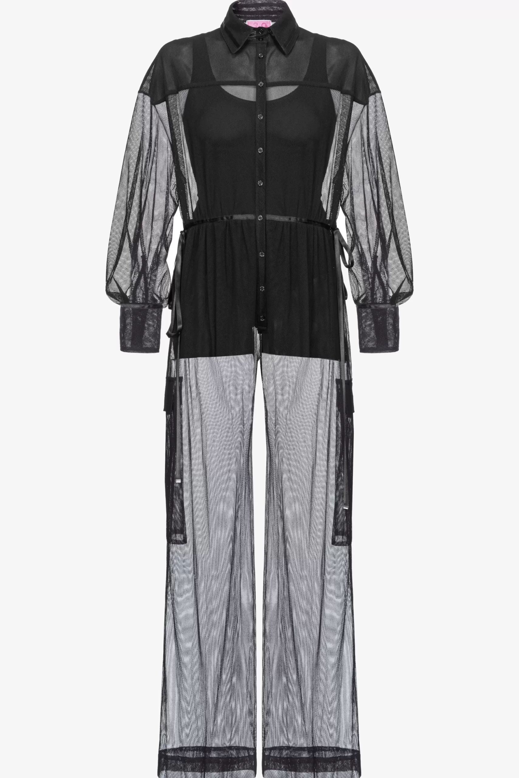 PINKO Reimagine Tulle Cargo Jumpsuit By Patrick McDowell Online