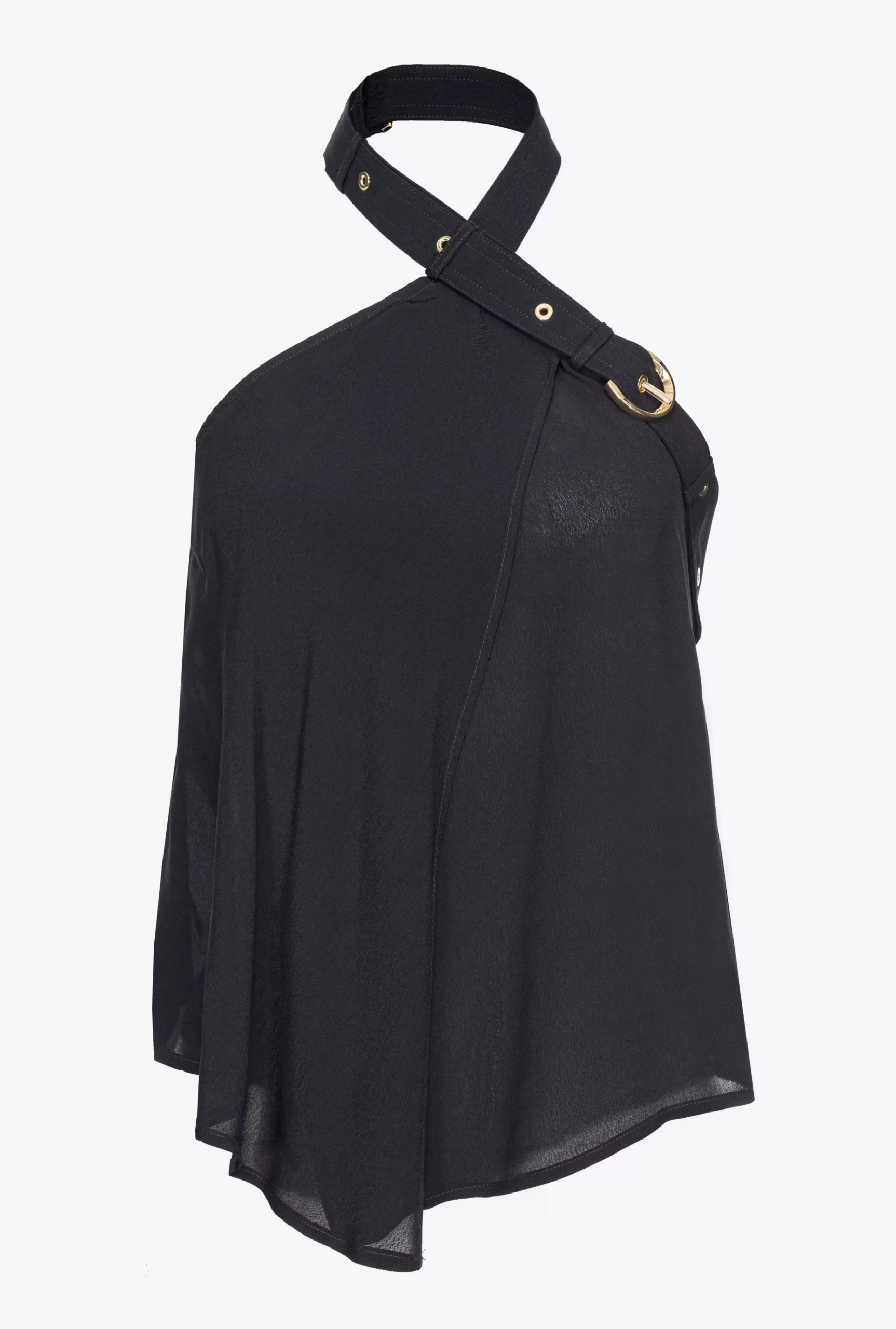 PINKO Plunging-neck Top With Strap Store