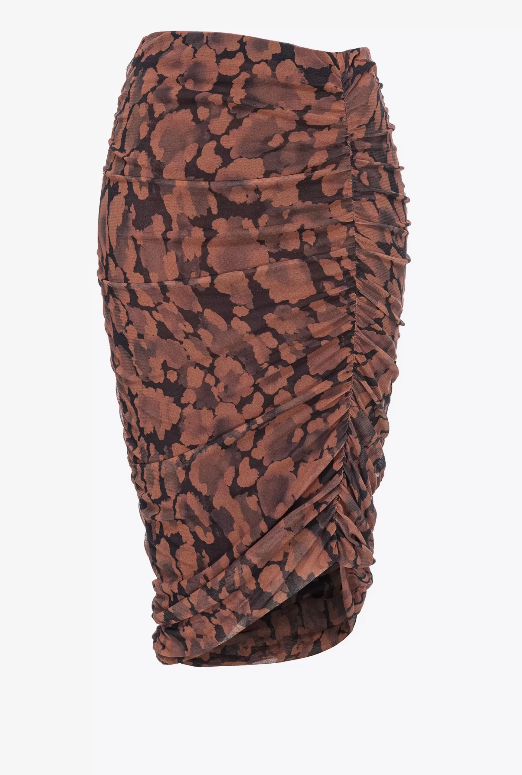 PINKO Printed Calf-length Skirt With Gathering Best