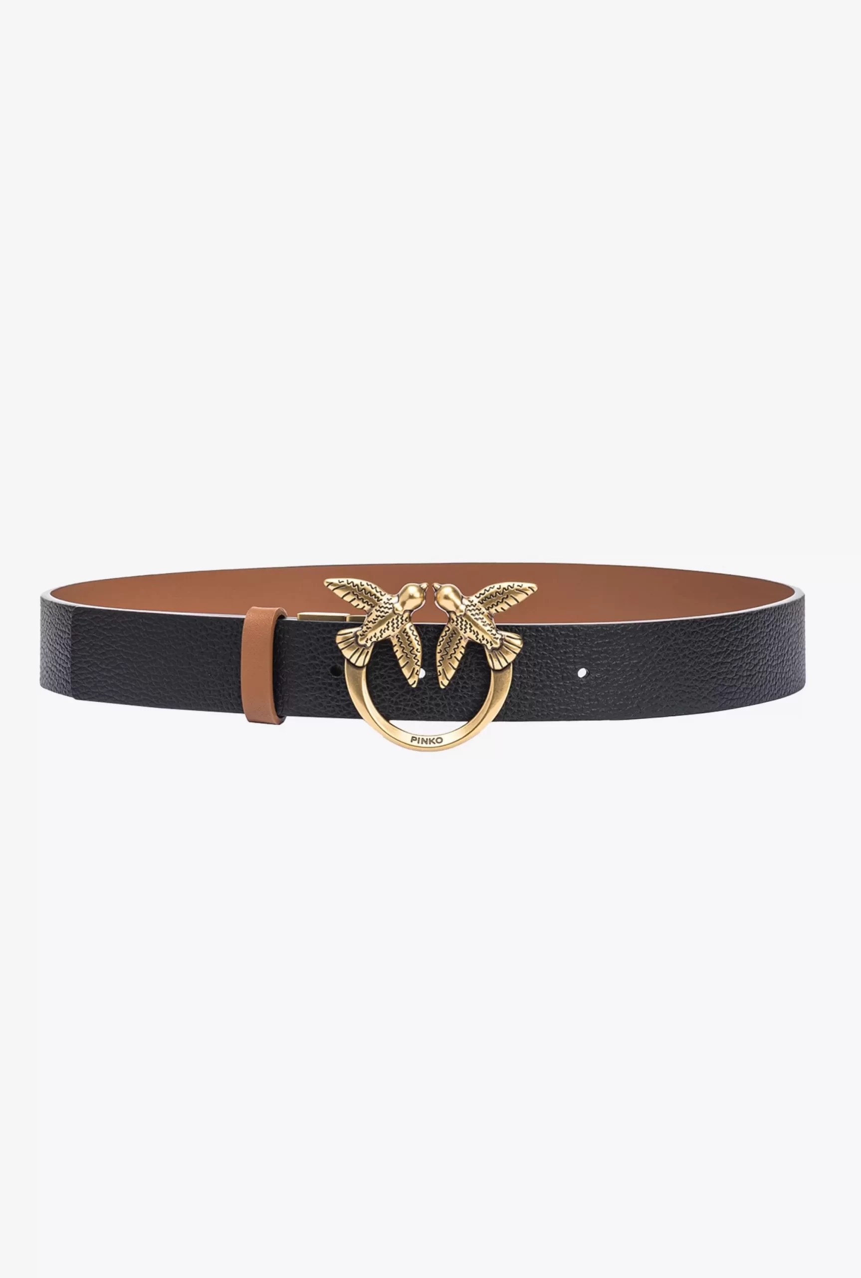 PINKO Reversible Love Birds Belt 3cm Cheap