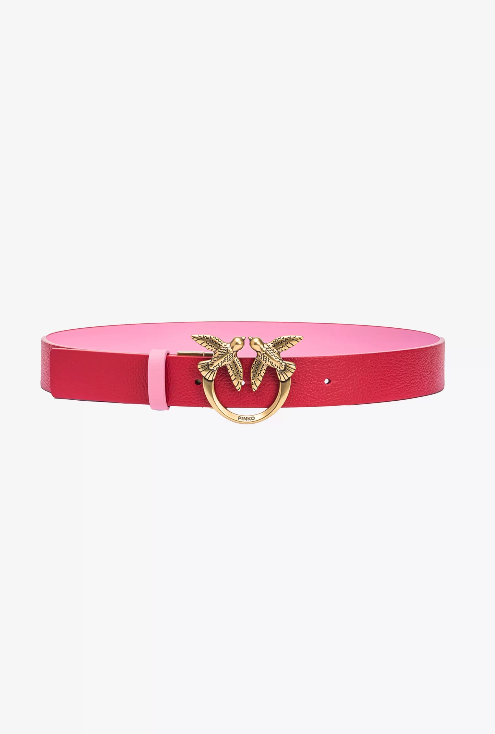 PINKO Reversible Love Birds Belt 3cm Cheap