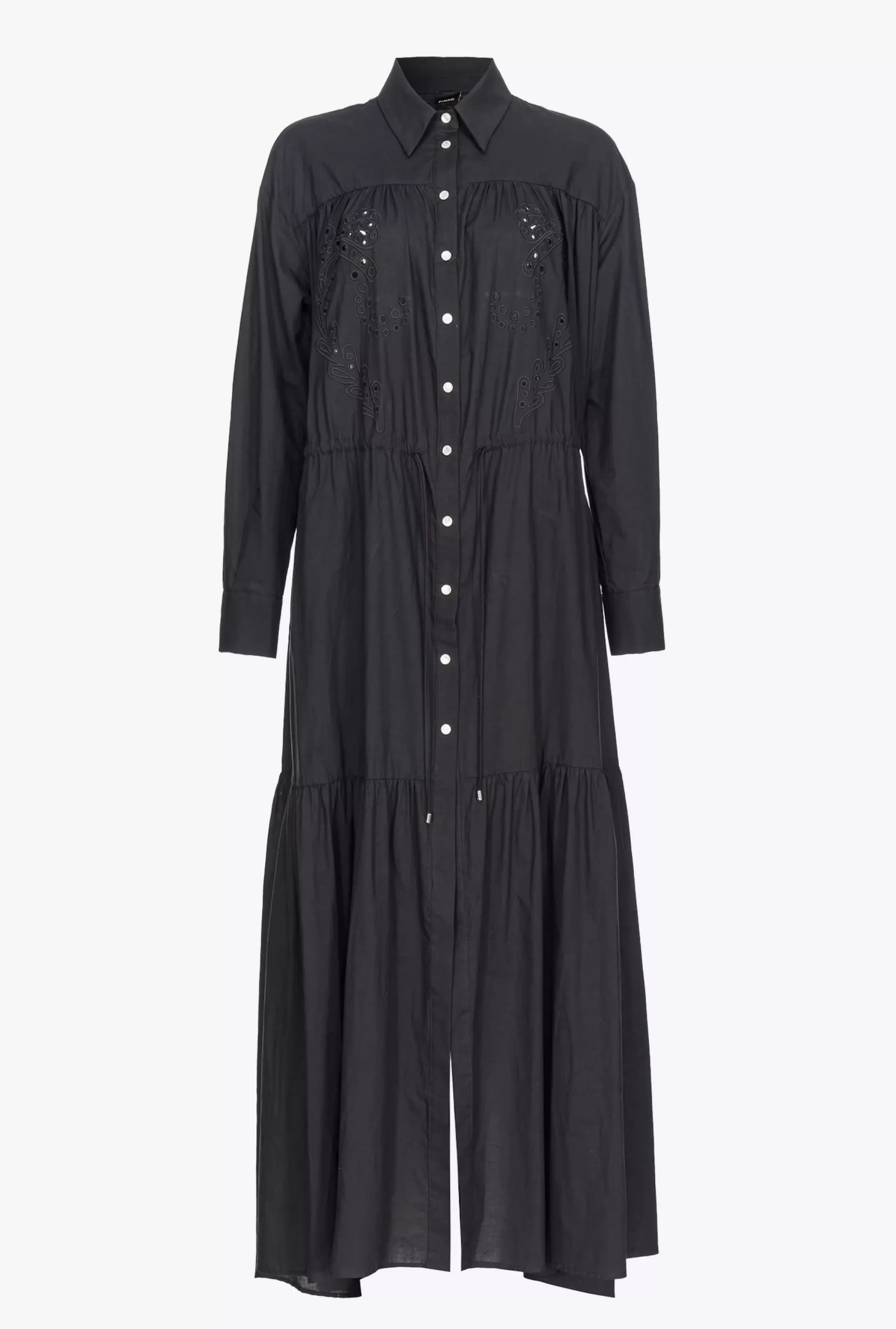 PINKO Shirt Dress With Rodeo Broderie Anglaise Cheap