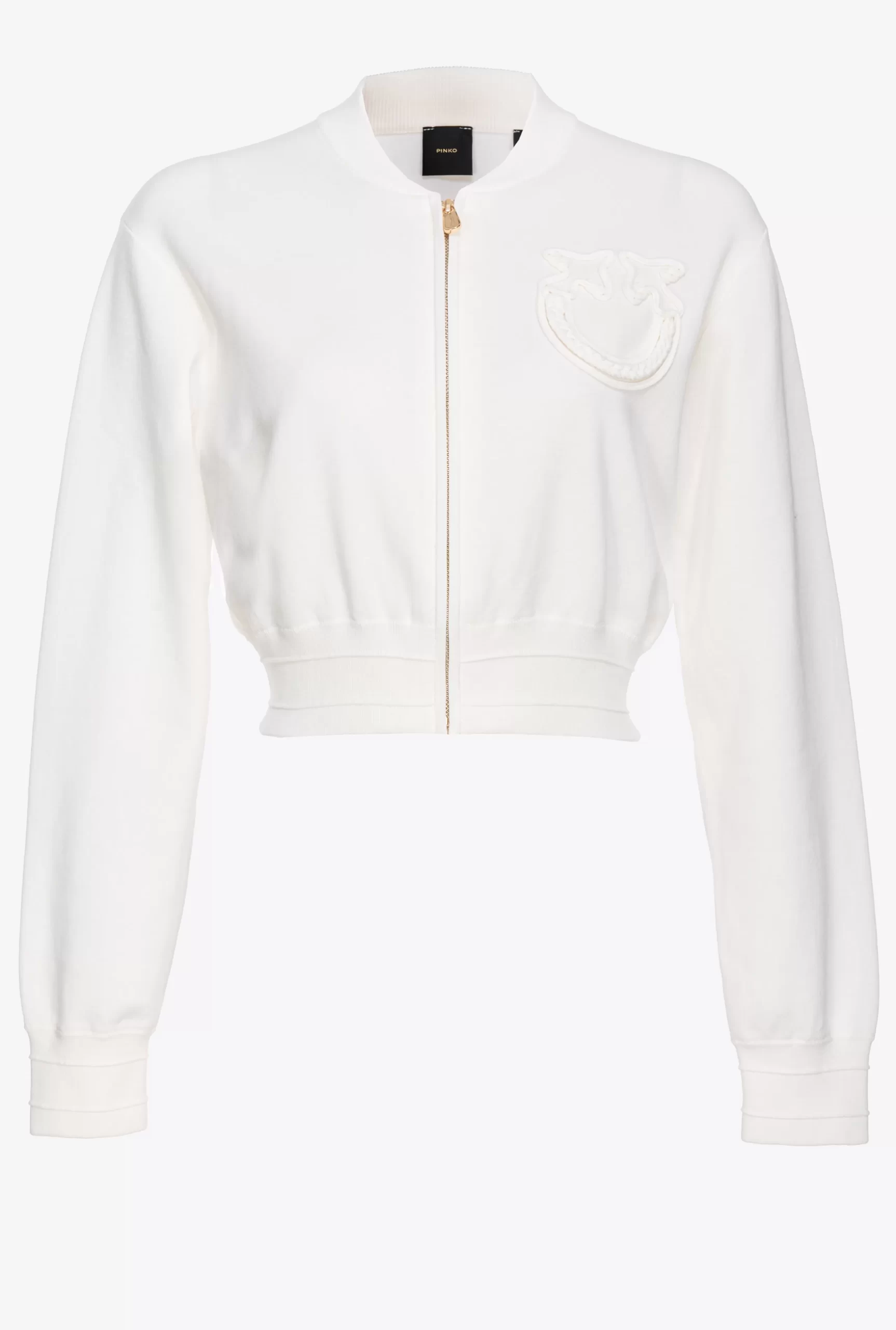 PINKO Short Fleece Bomber Jacket Online