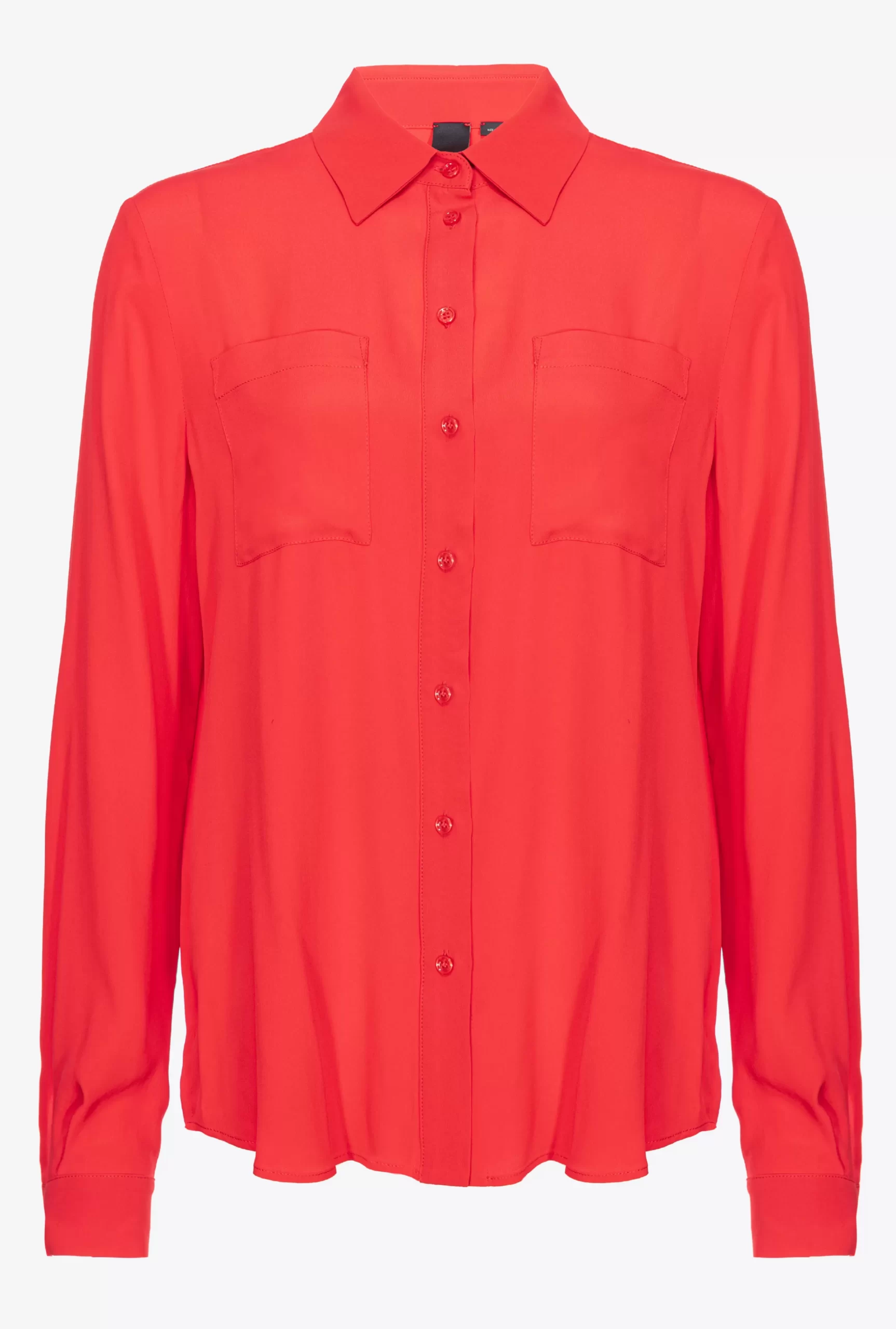 PINKO Silk-blend Shirt With Breast Pocket Fashion