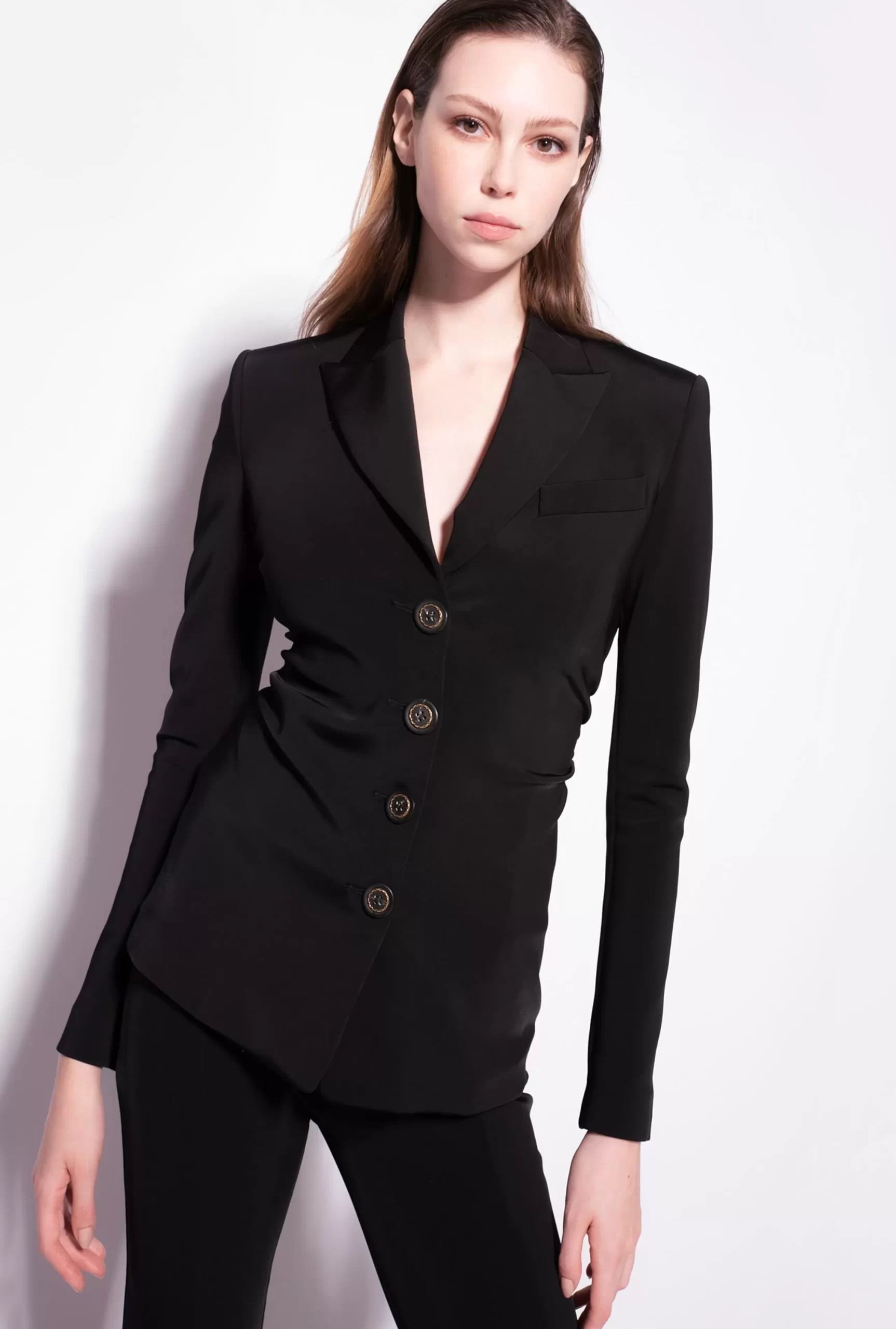 PINKO Slim-fit Blazer In Technical Fabric Sale