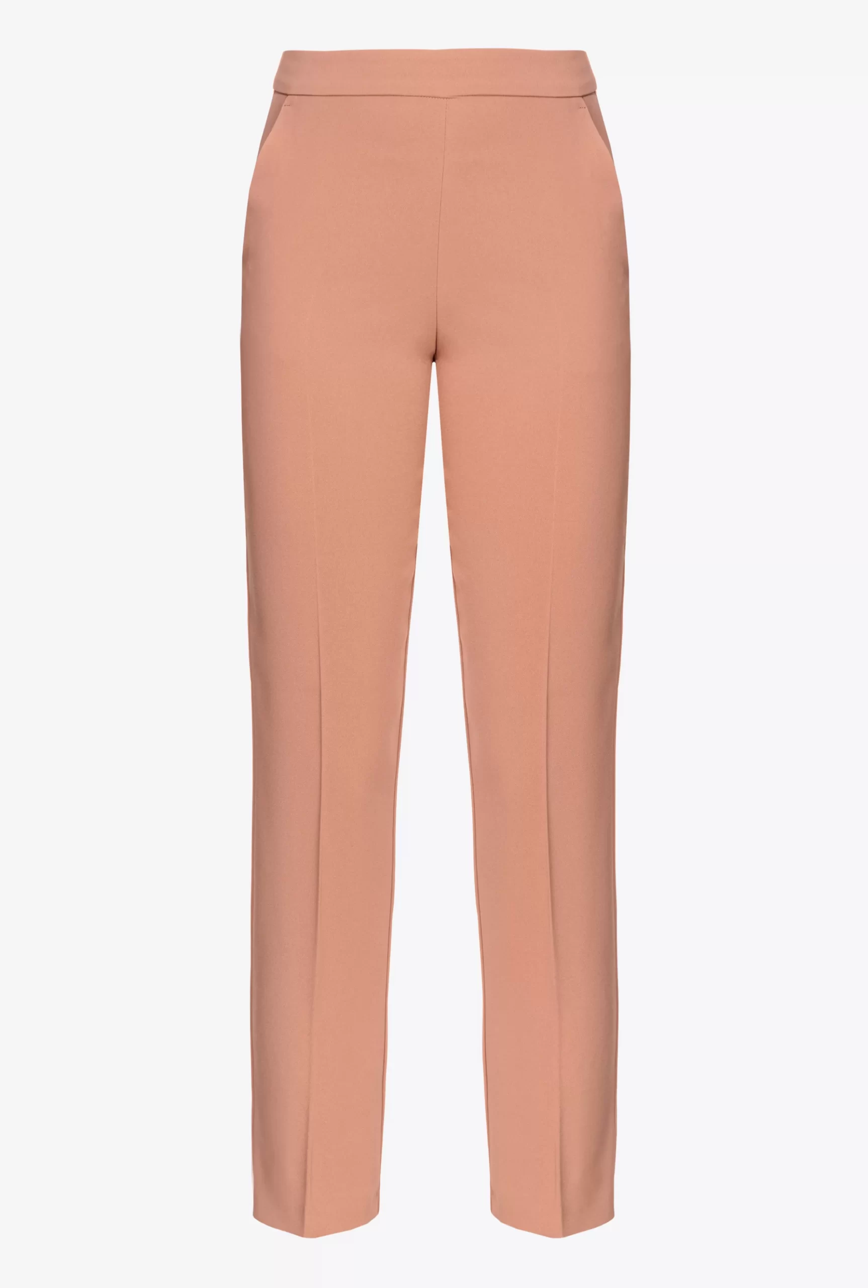 PINKO Slim-fit Trousers In Stretch Crepe Flash Sale