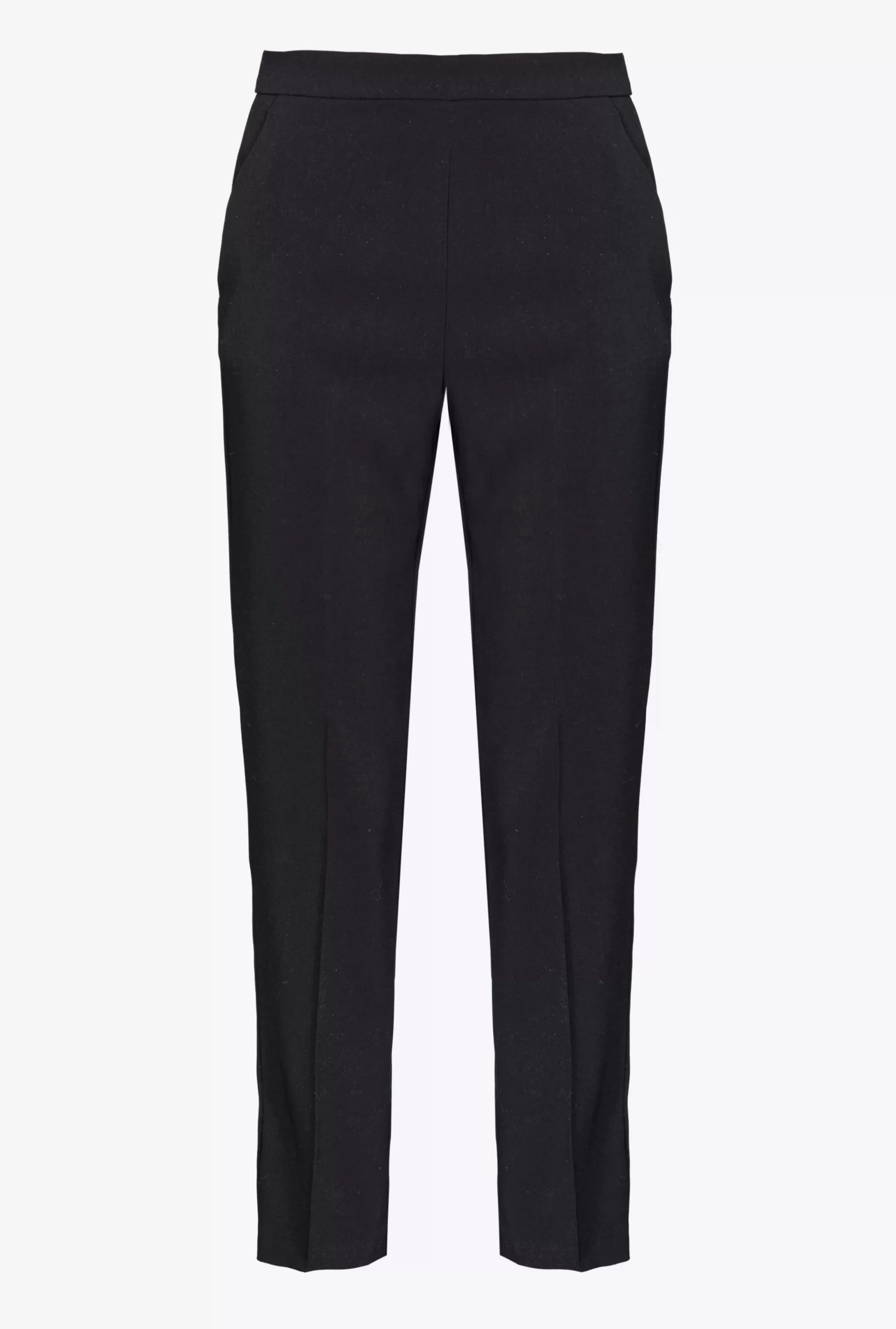 PINKO Slim-fit Trousers In Stretch Crepe Flash Sale