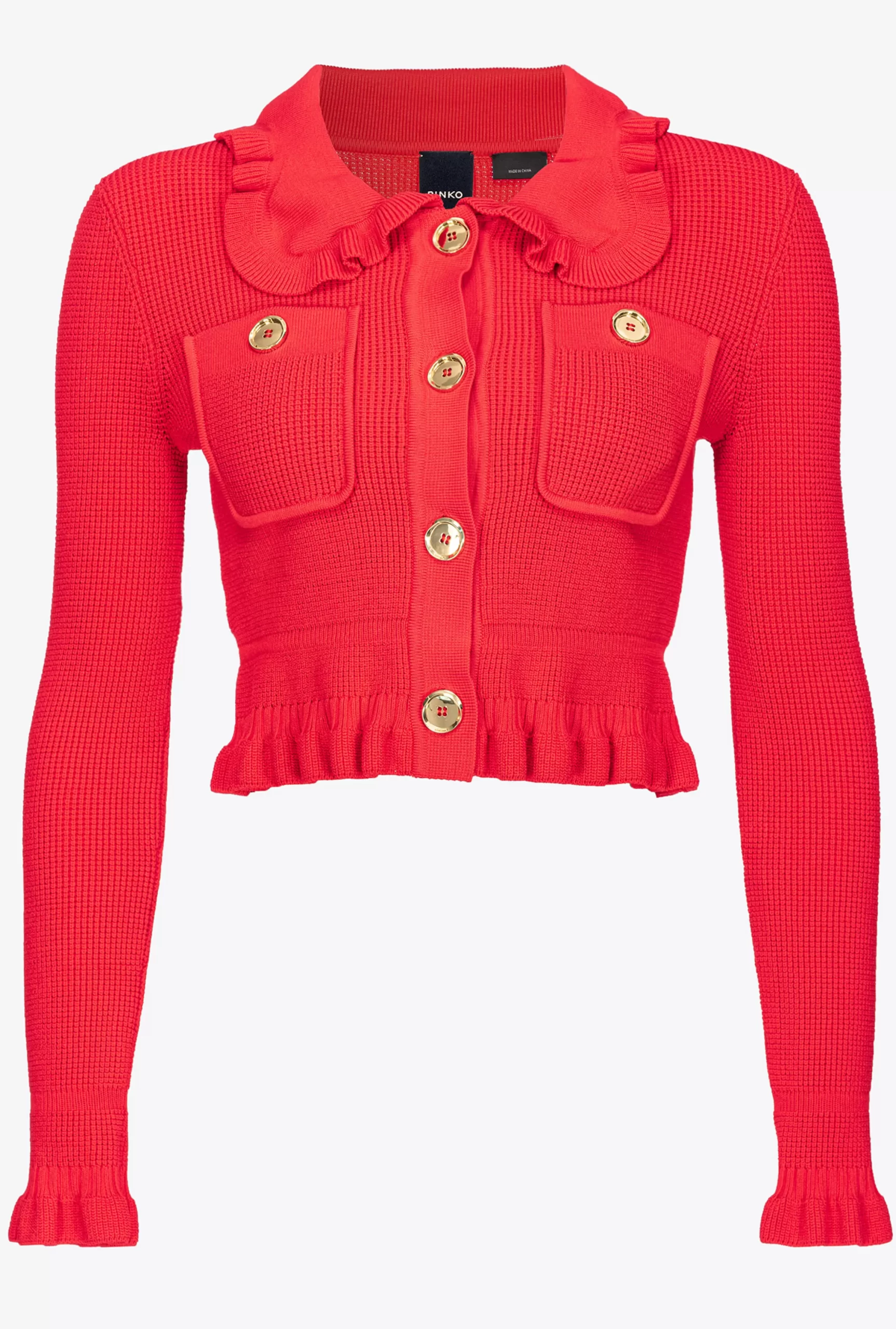 PINKO Small Knit Jacket Hot