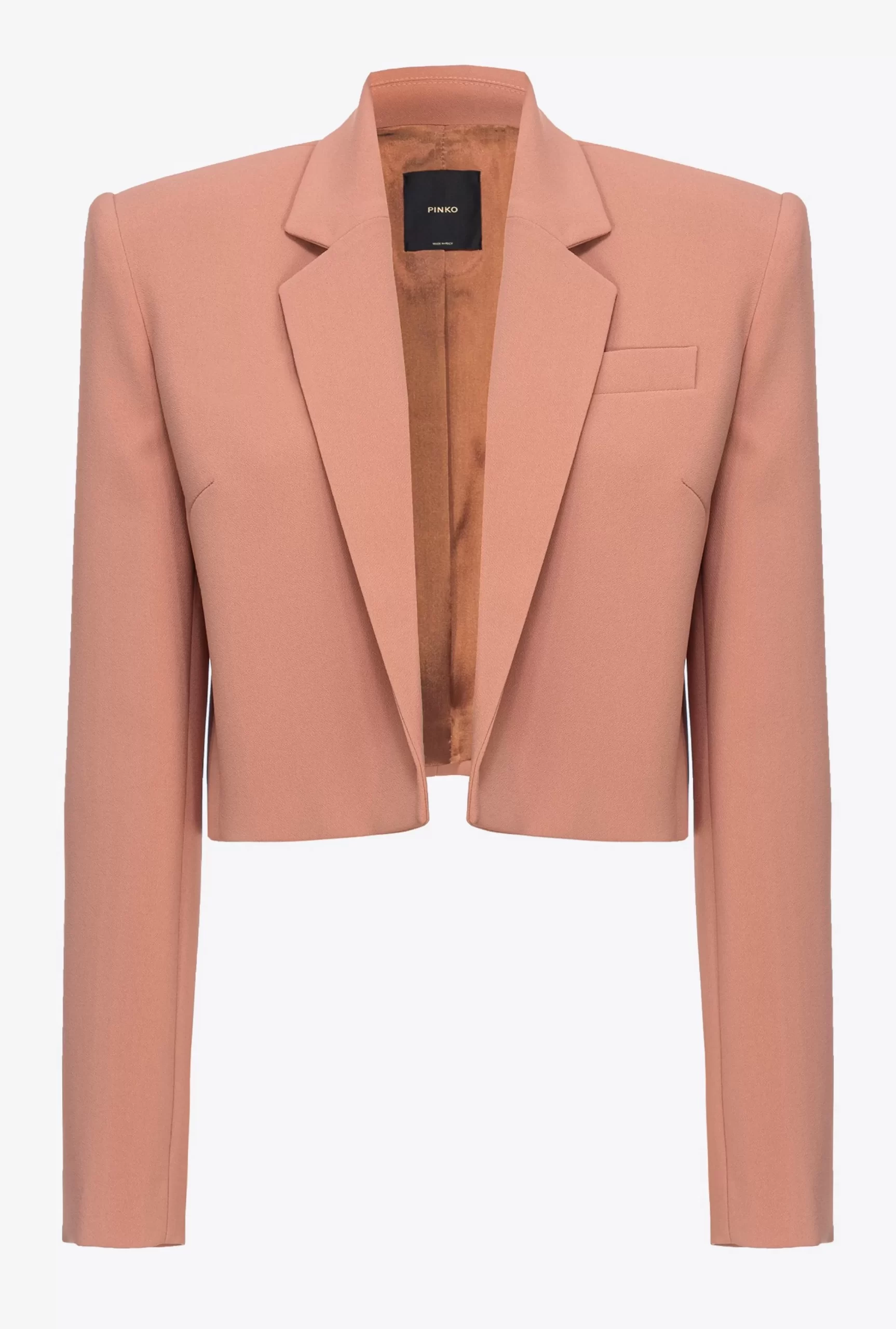 PINKO Stretch Crepe Spencer Jacket Discount