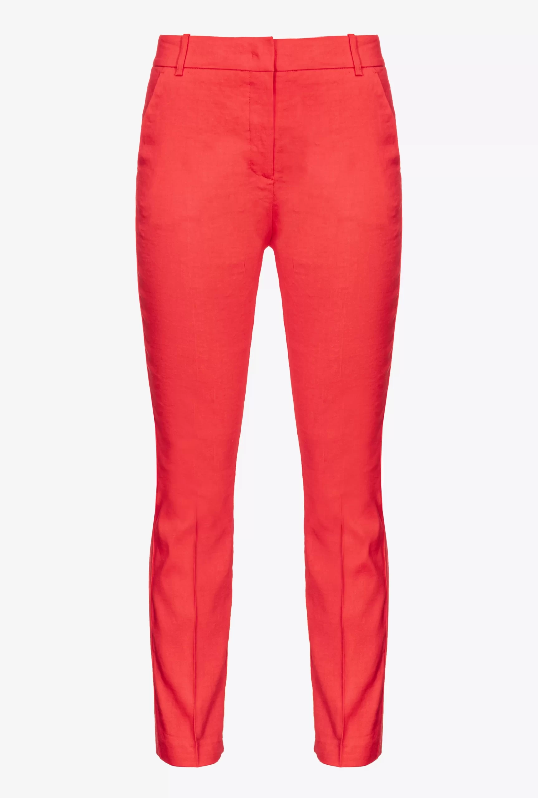 PINKO Stretch Linen Cigarette Trousers Best