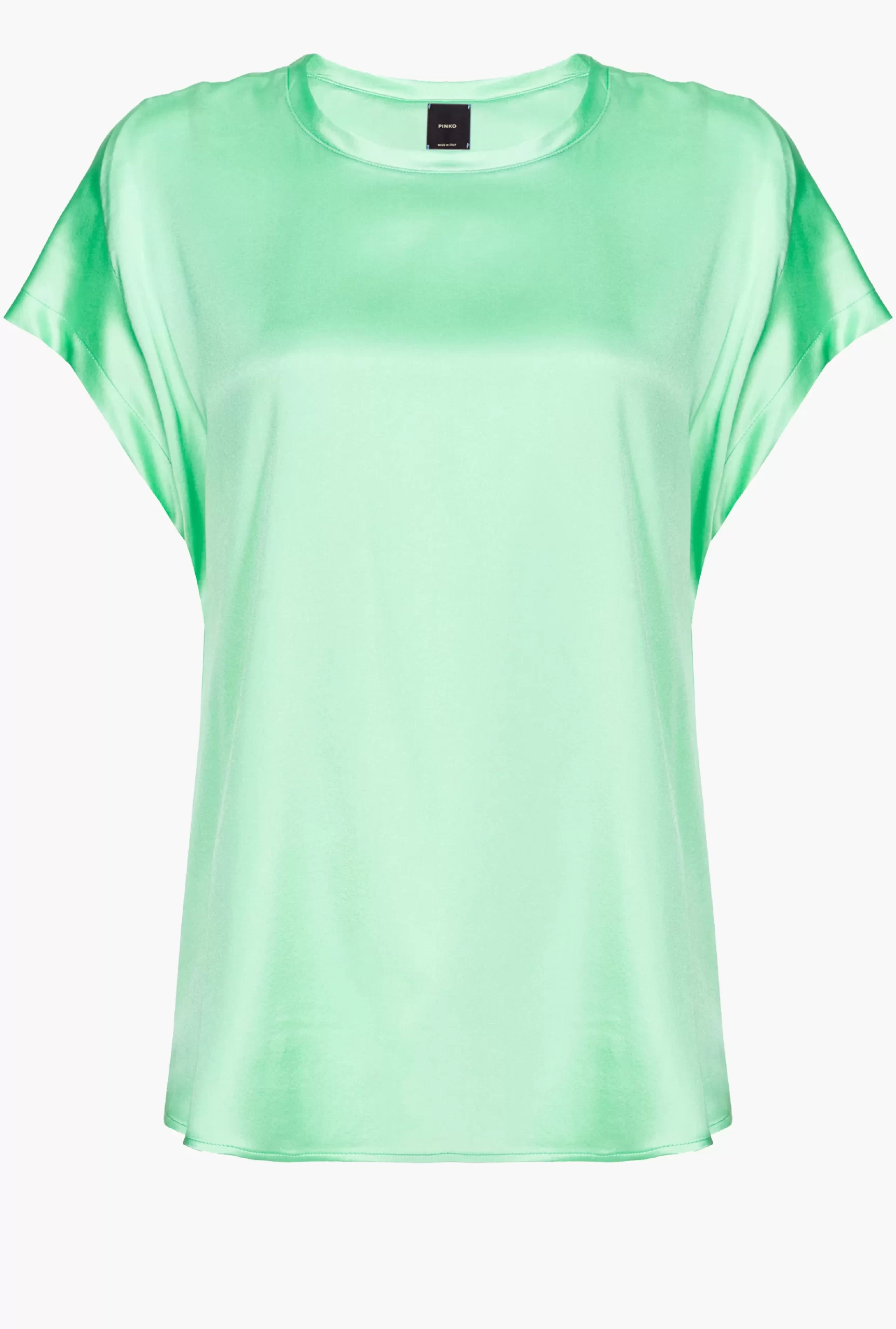 PINKO Stretch Satin Blouse Store