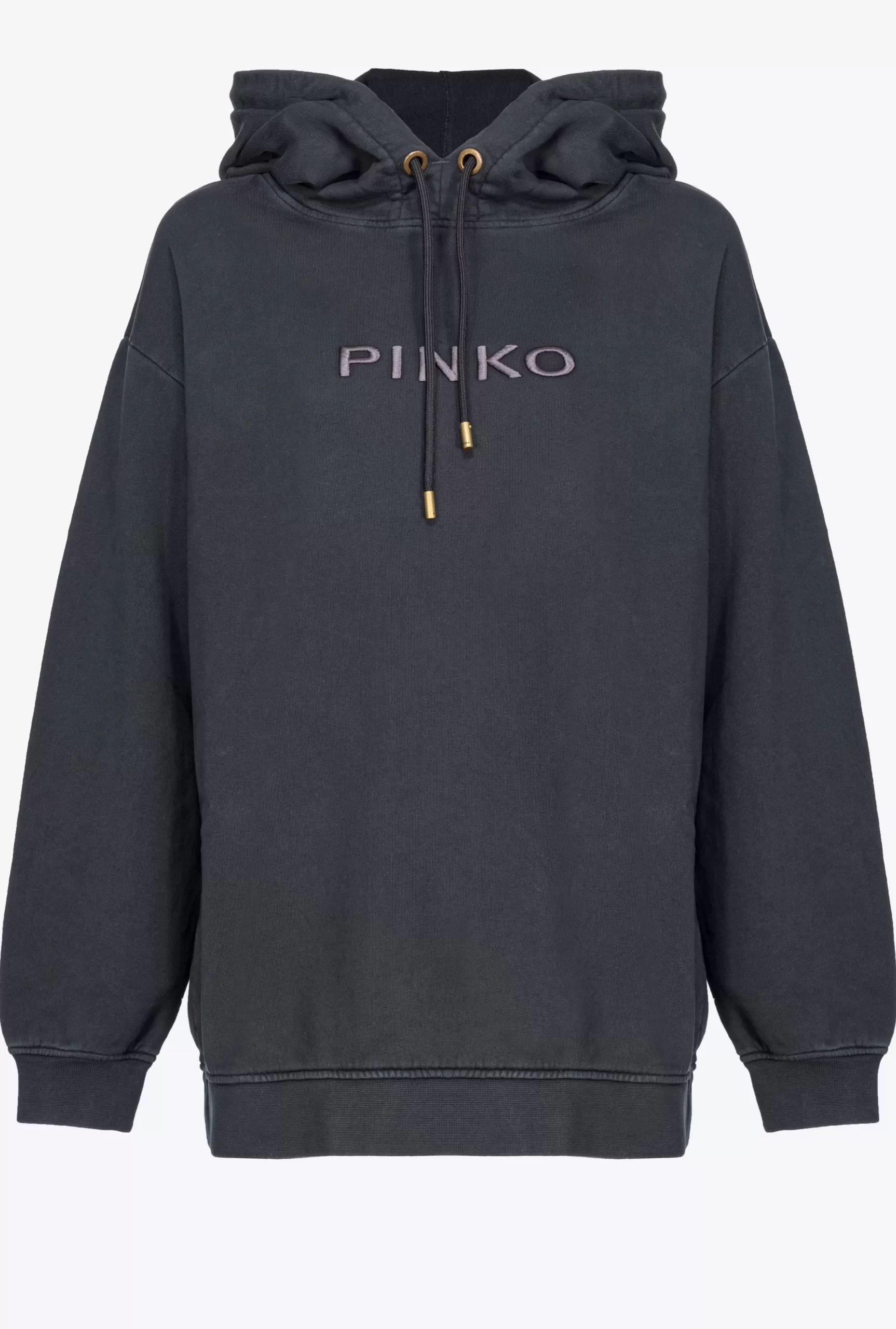 PINKO Sweatshirt With Embroidered Logo Outlet