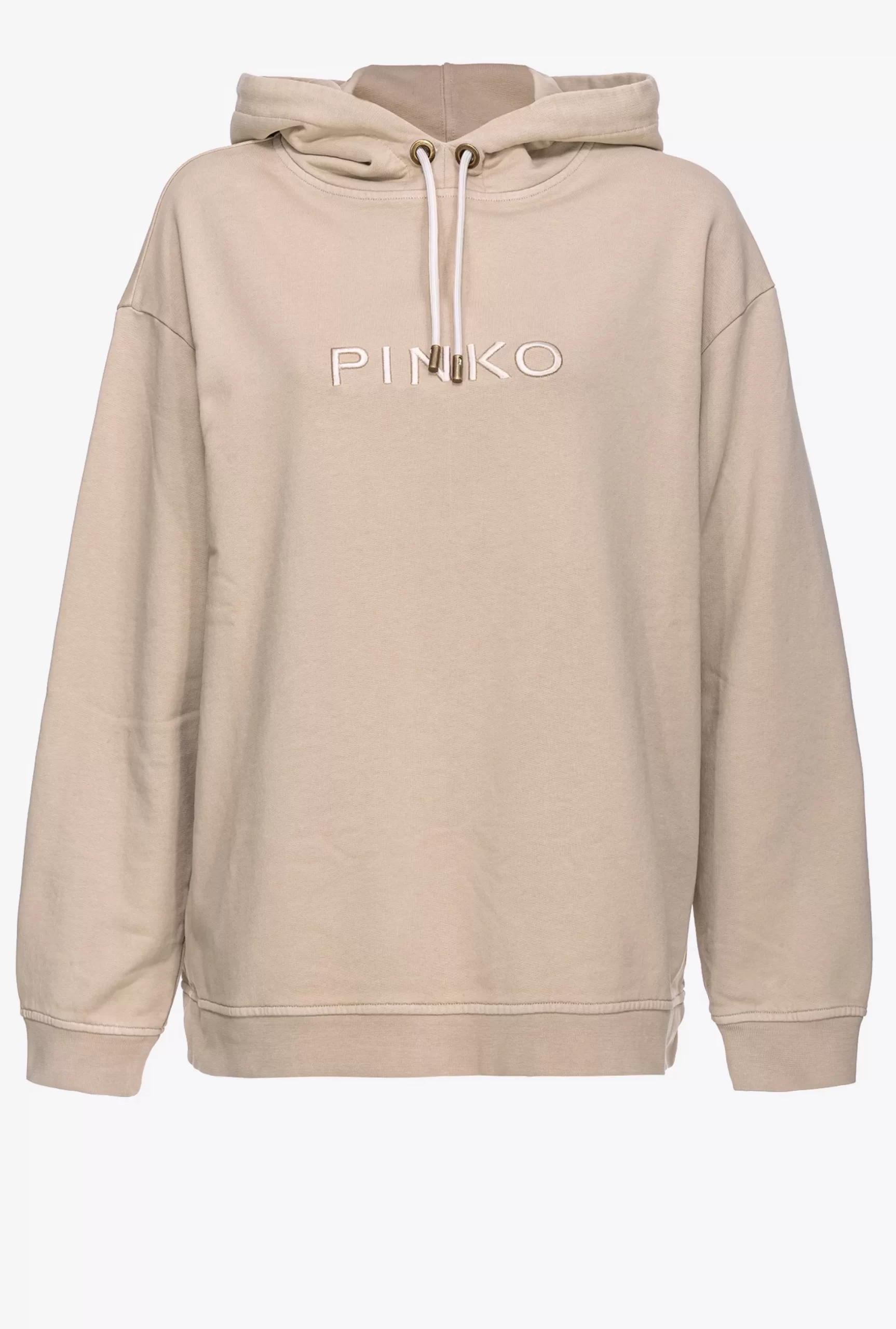 PINKO Sweatshirt With Embroidered Logo Clearance