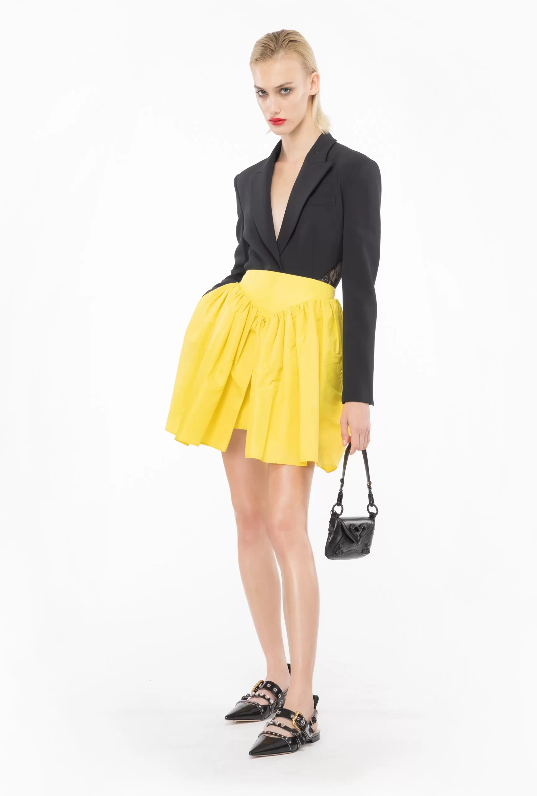 PINKO Taffeta Mini Skirt Fashion