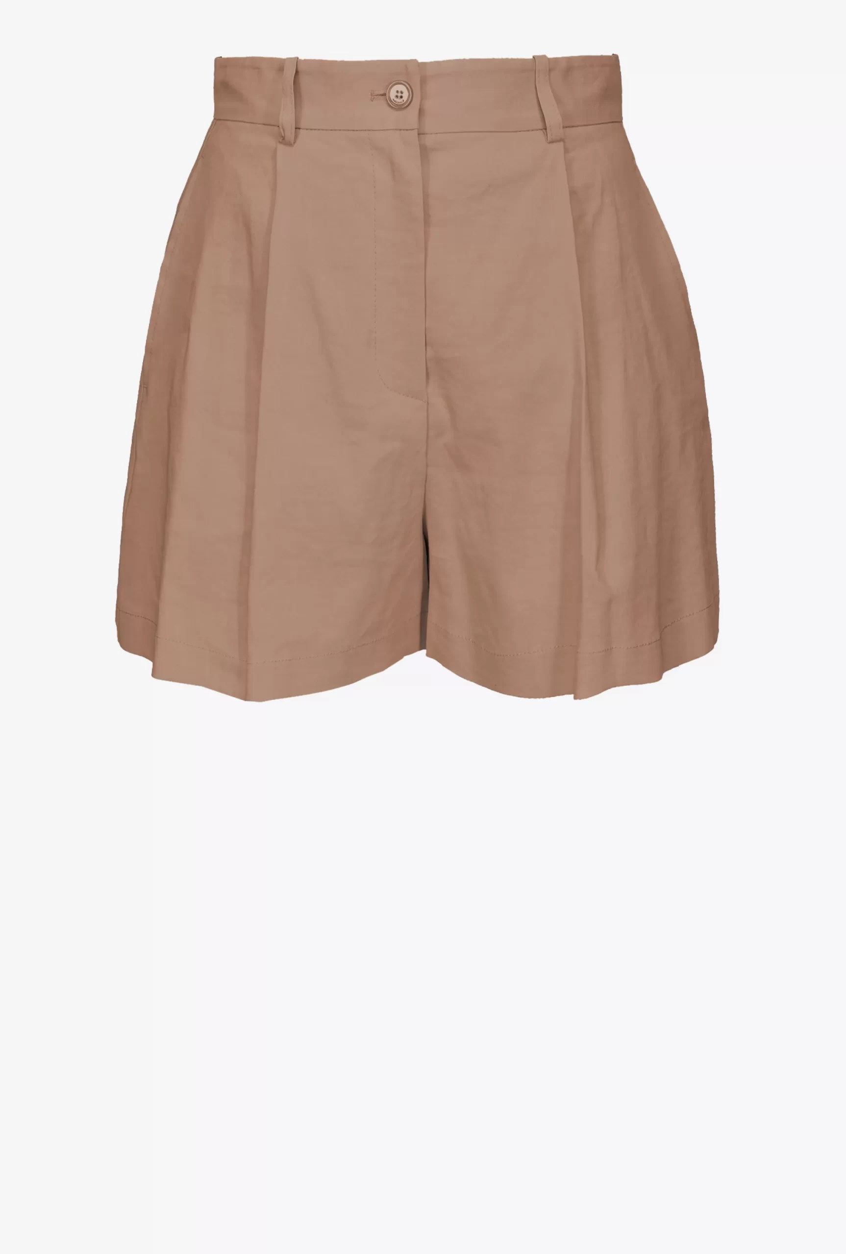 PINKO Tailored Linen Shorts Best Sale