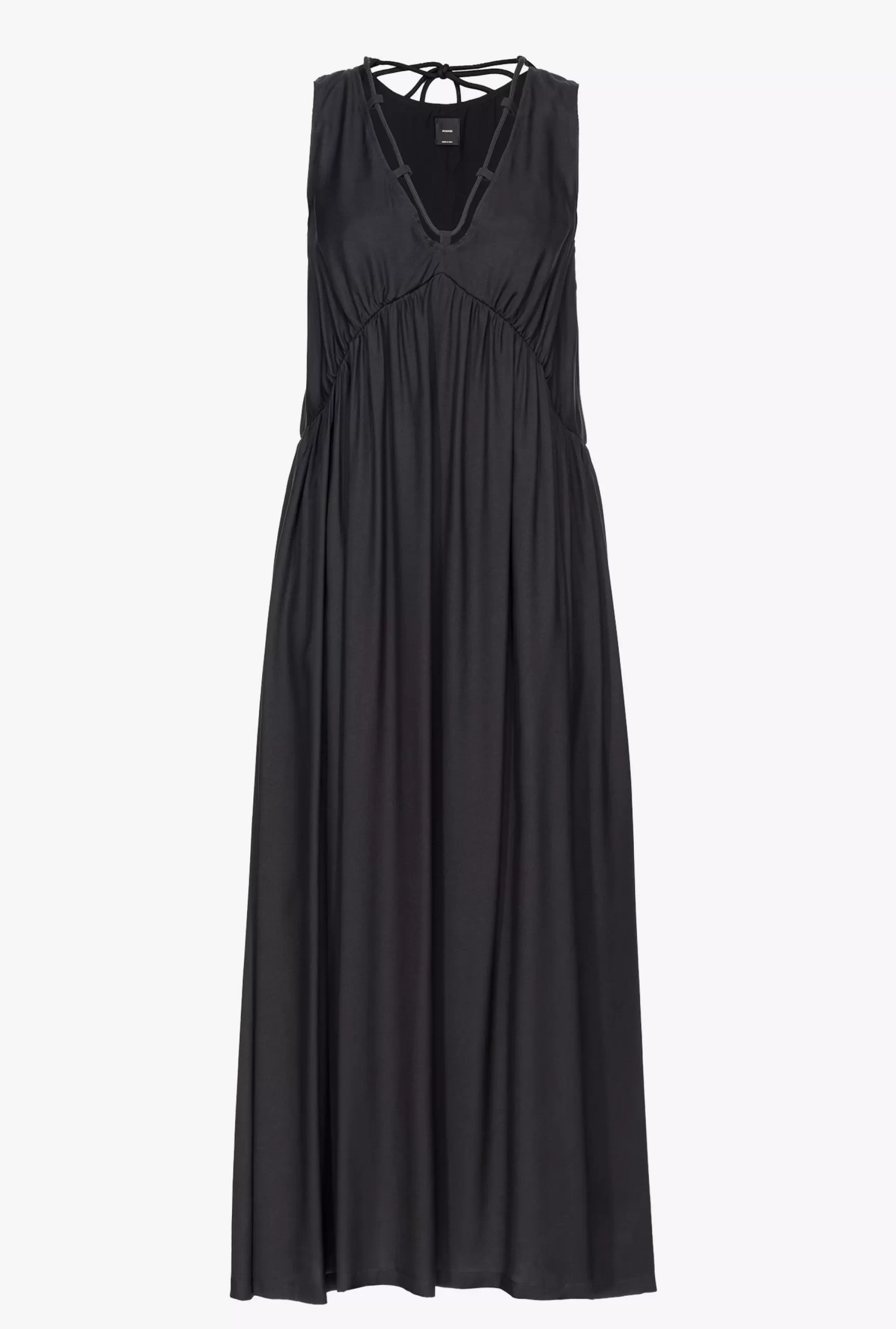 PINKO Technical Poplin Long Dress Clearance