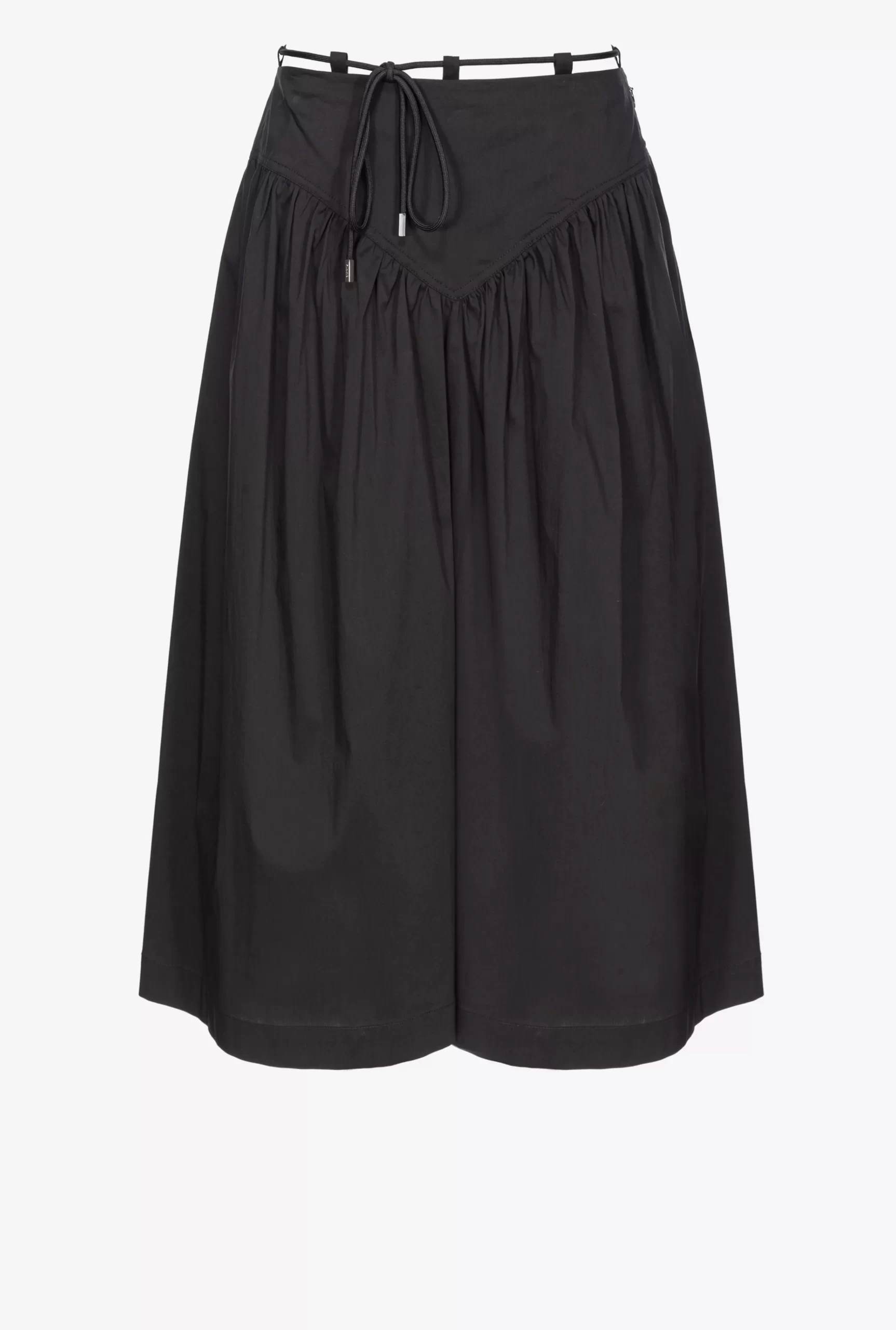 PINKO Technical Poplin Midi Skirt Cheap