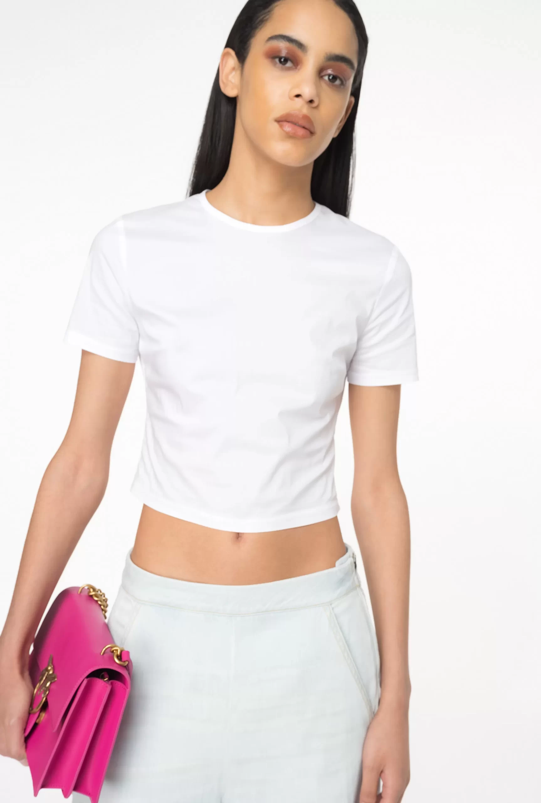 PINKO Technical Poplin Top Fashion