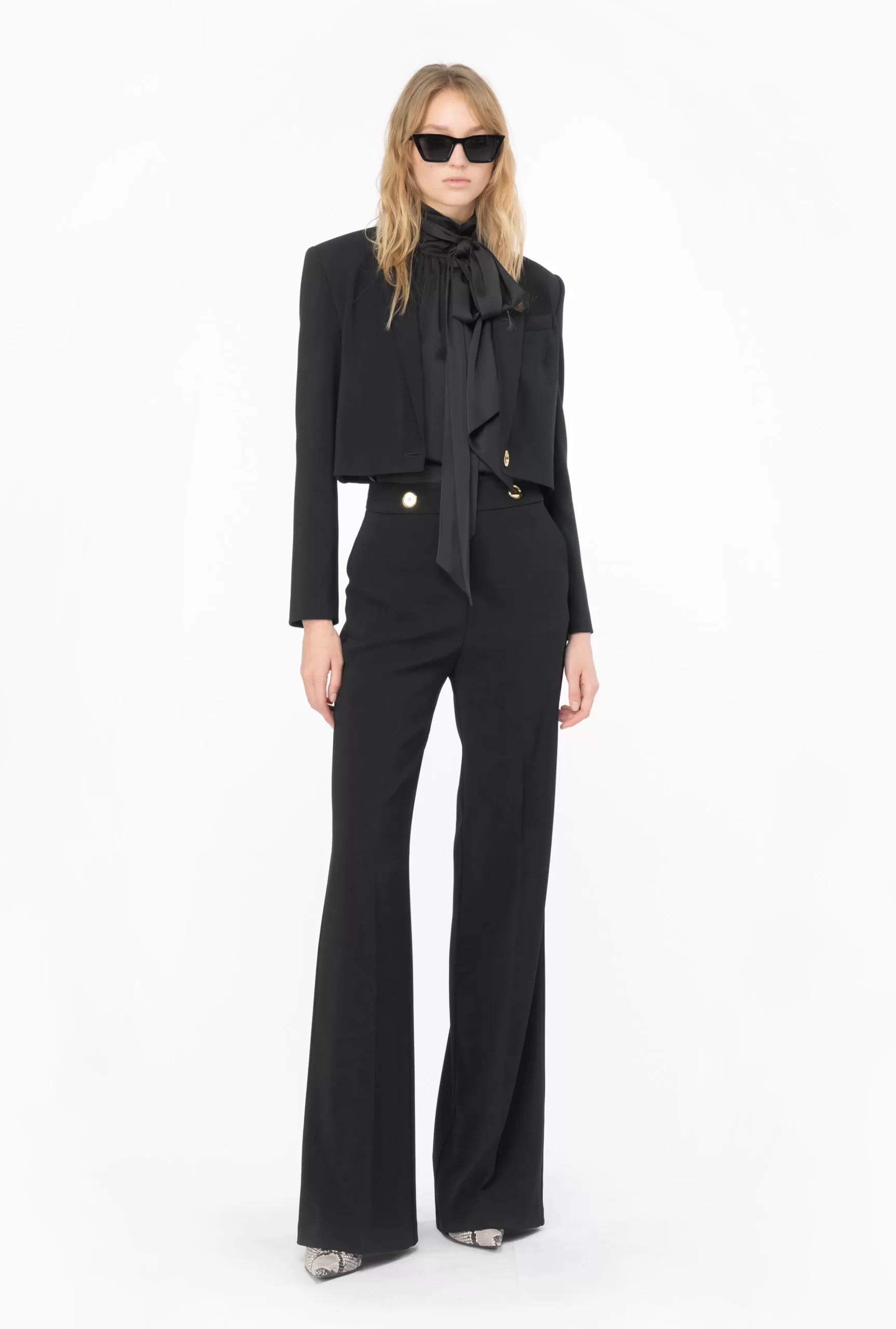 PINKO Trousers With Golden Buttons Online