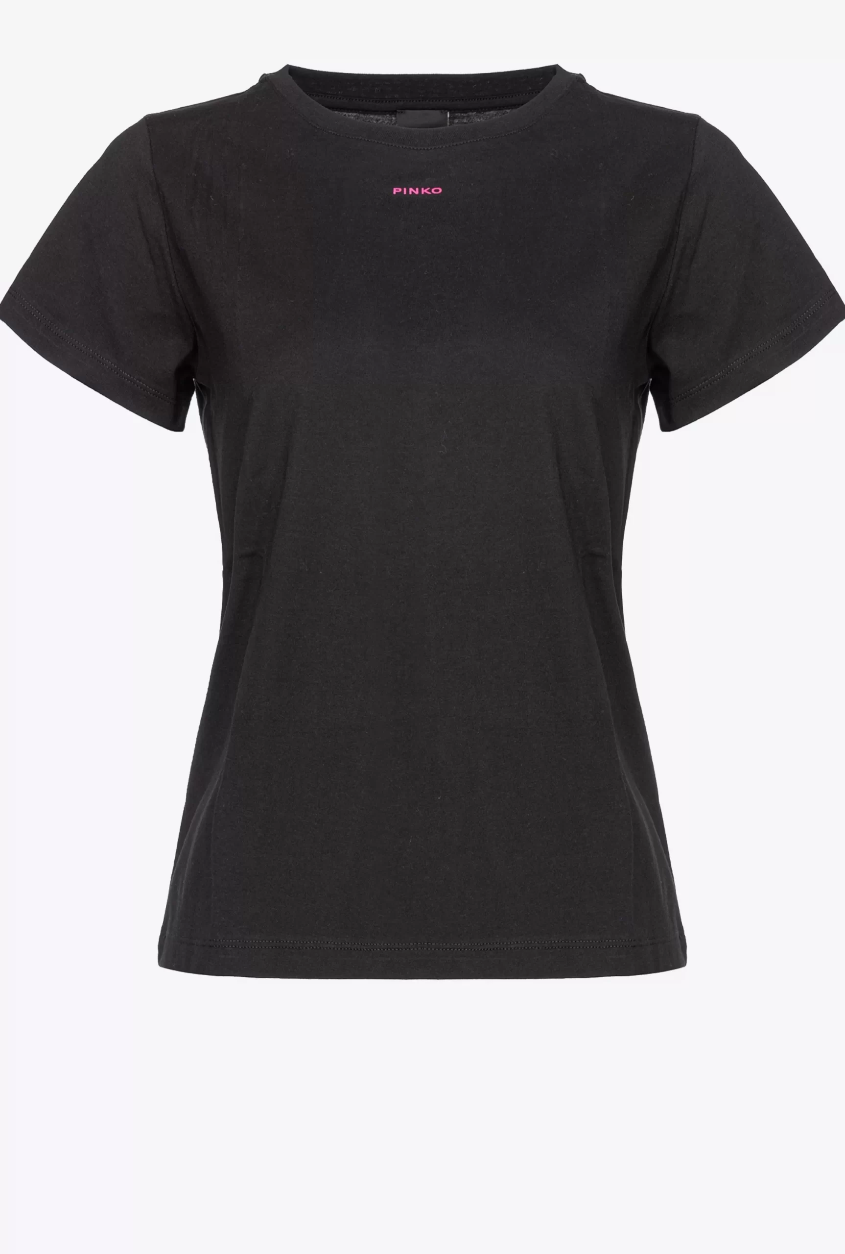 PINKO T-shirt With Micro Logo Sale