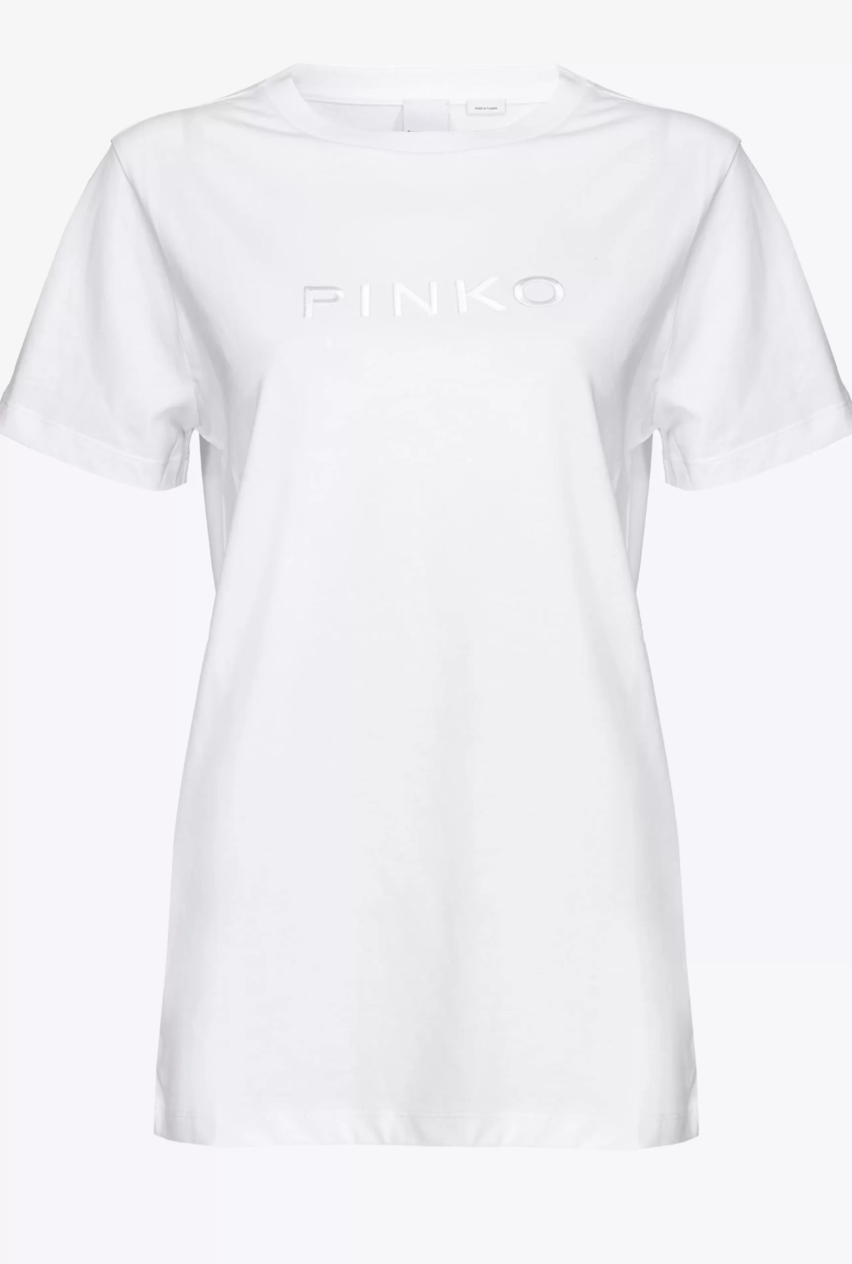 PINKO T-shirt With Logo Embroidery Outlet