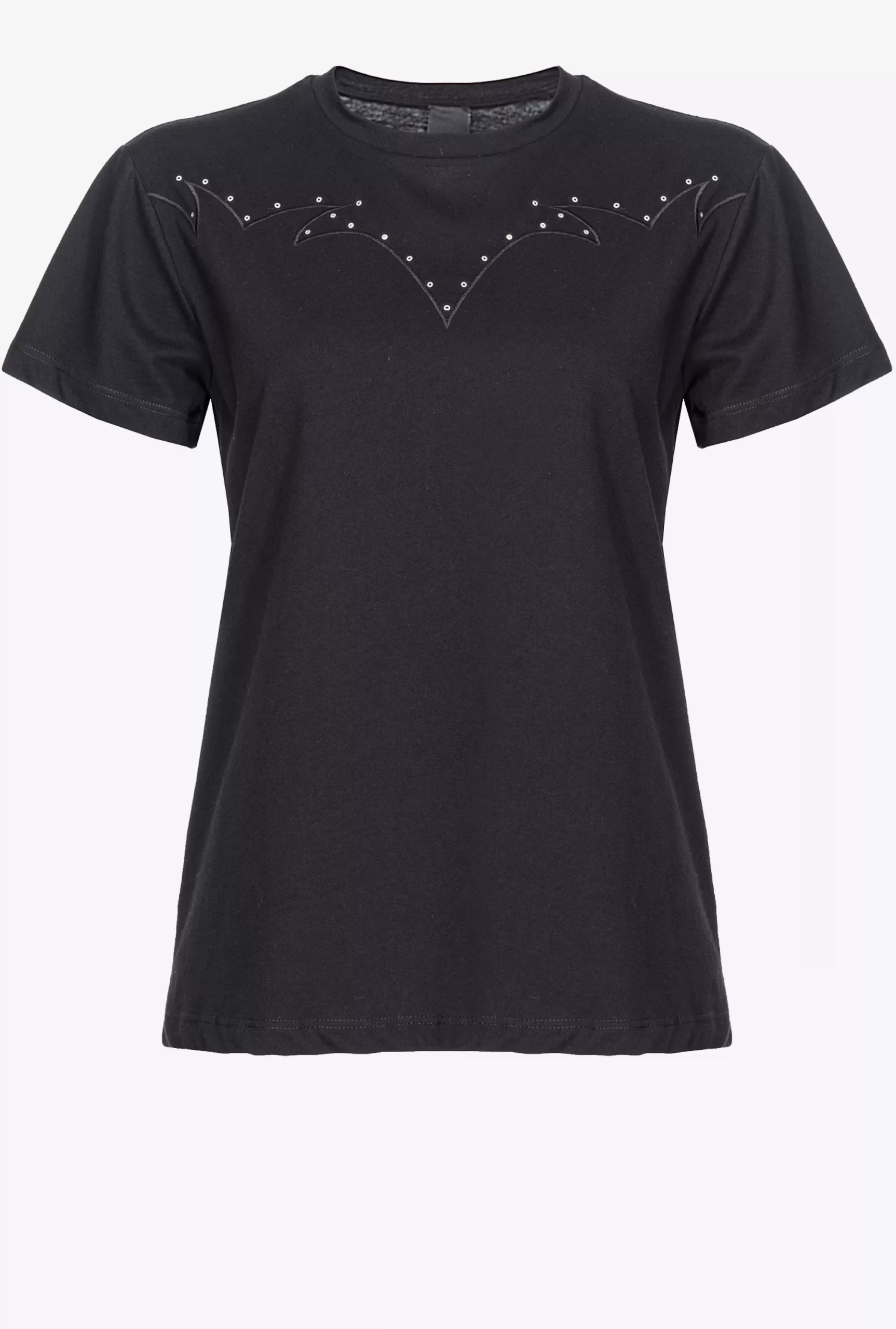 PINKO T-shirt With Rodeo Embroidery Cheap