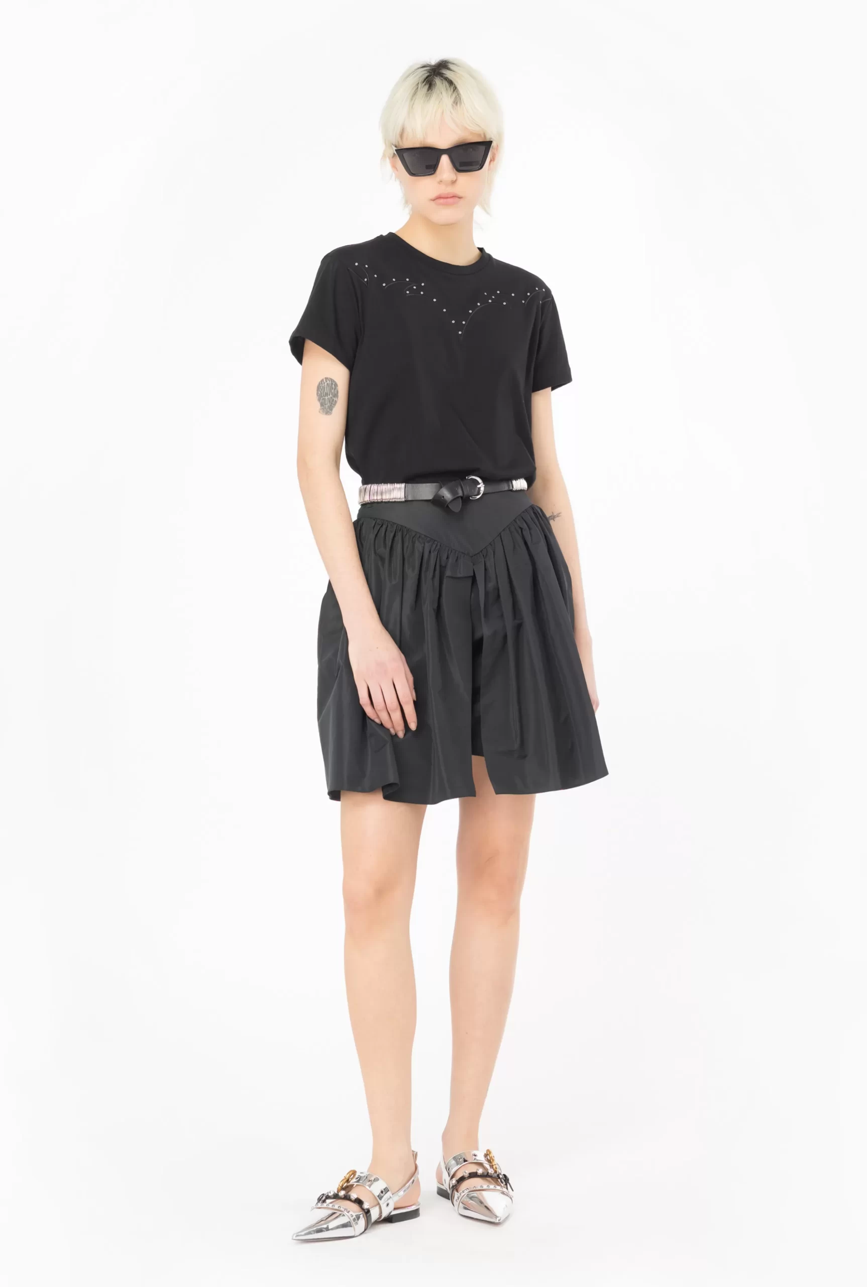 PINKO T-shirt With Rodeo Embroidery Cheap