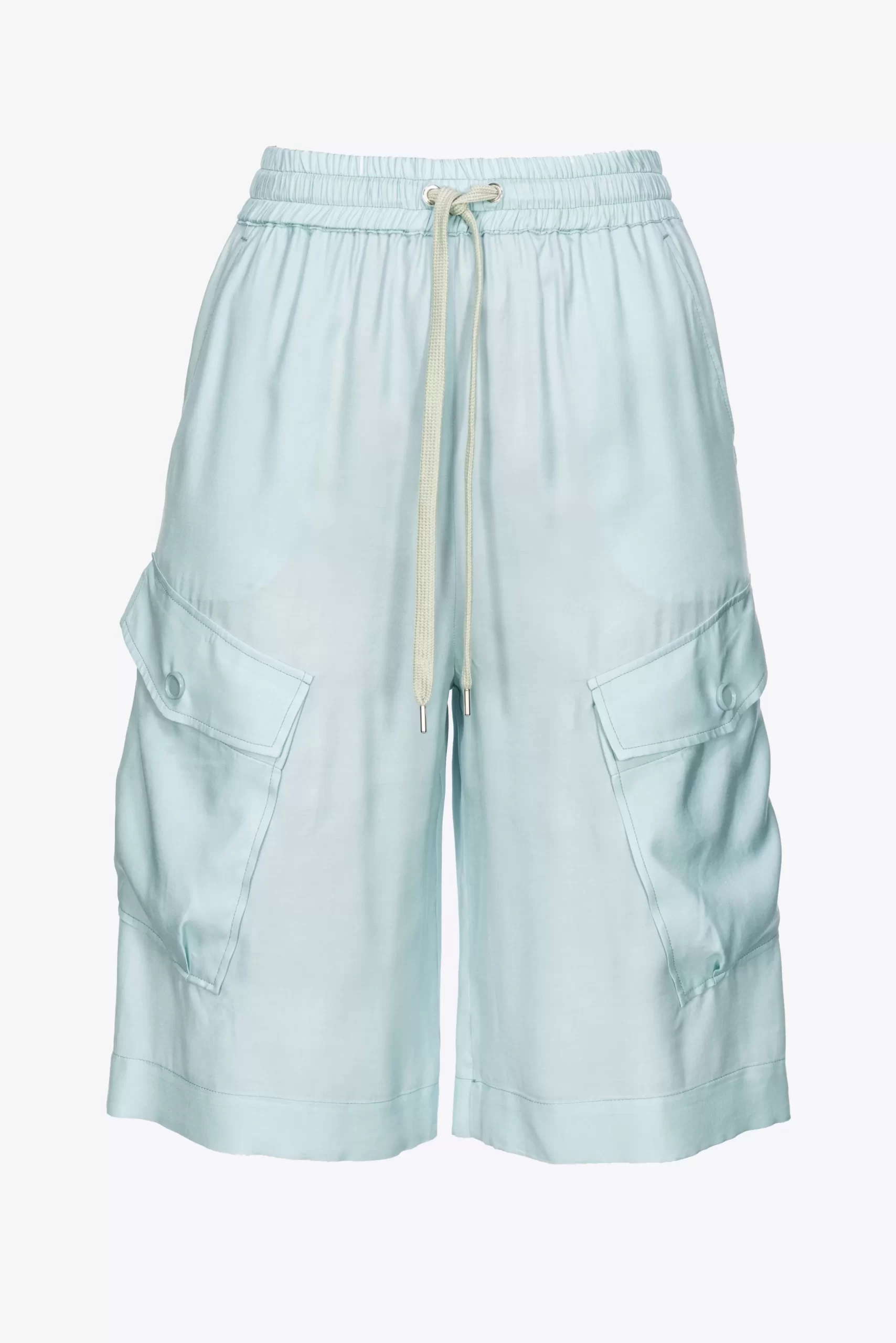 PINKO Twill Cargo Bermuda Shorts Cheap