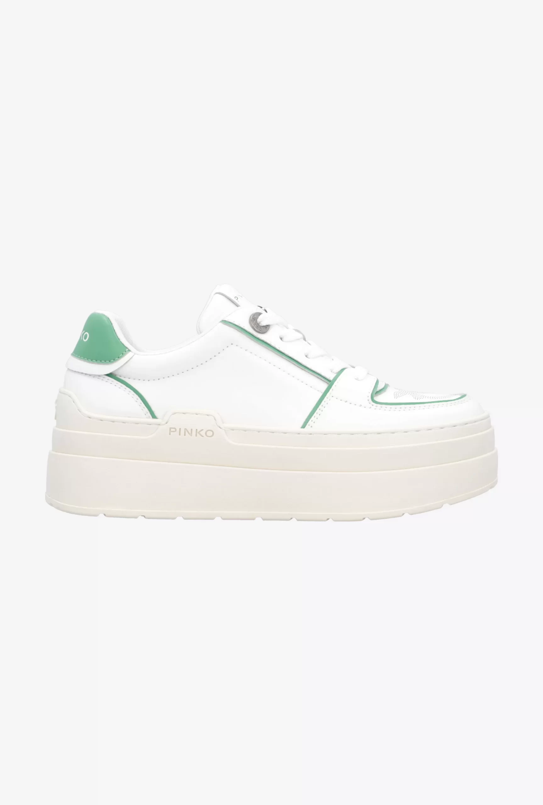 PINKO Two-tone Platform Sneakers New