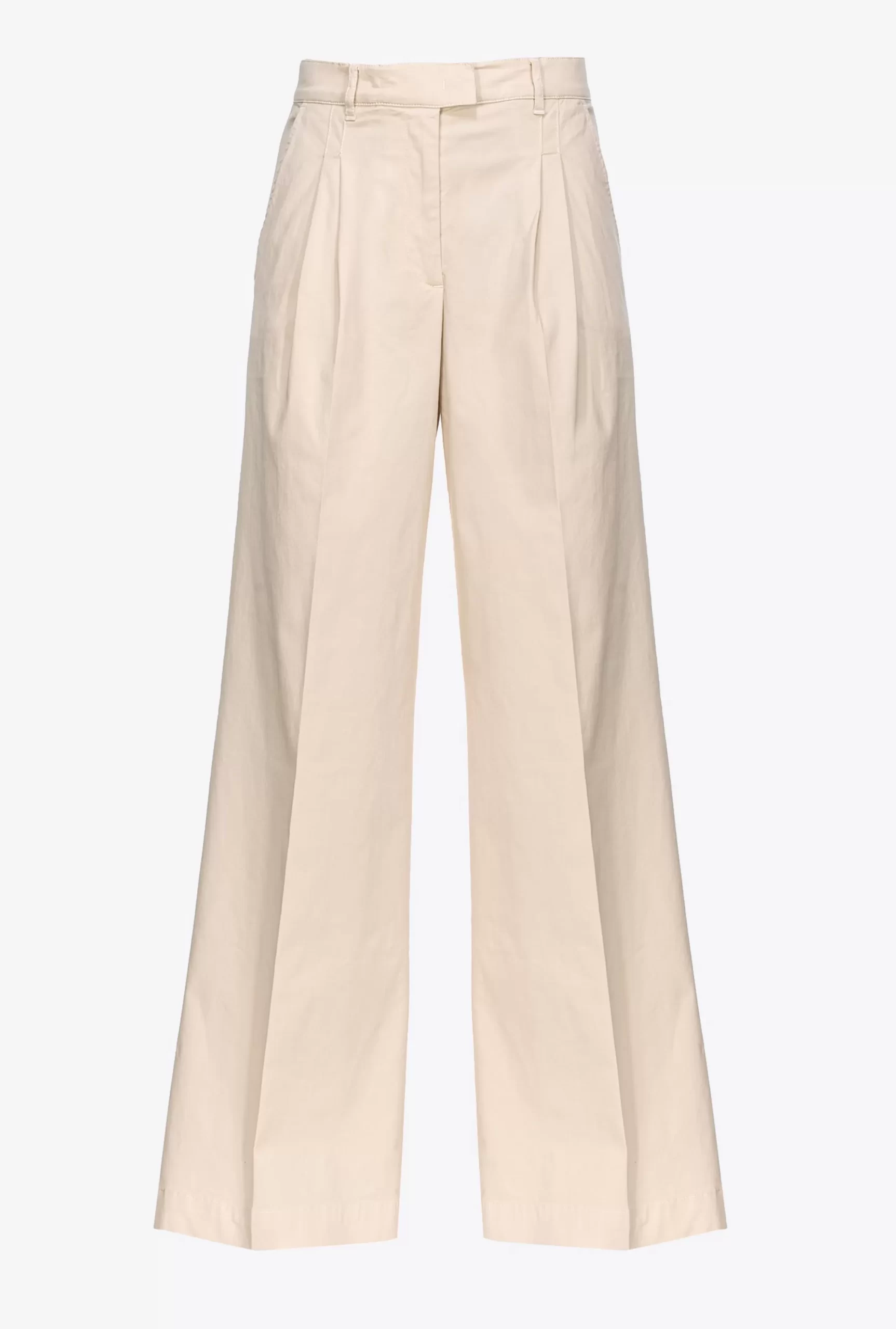 PINKO Wide-leg Cavalry Fabric Trousers Sale