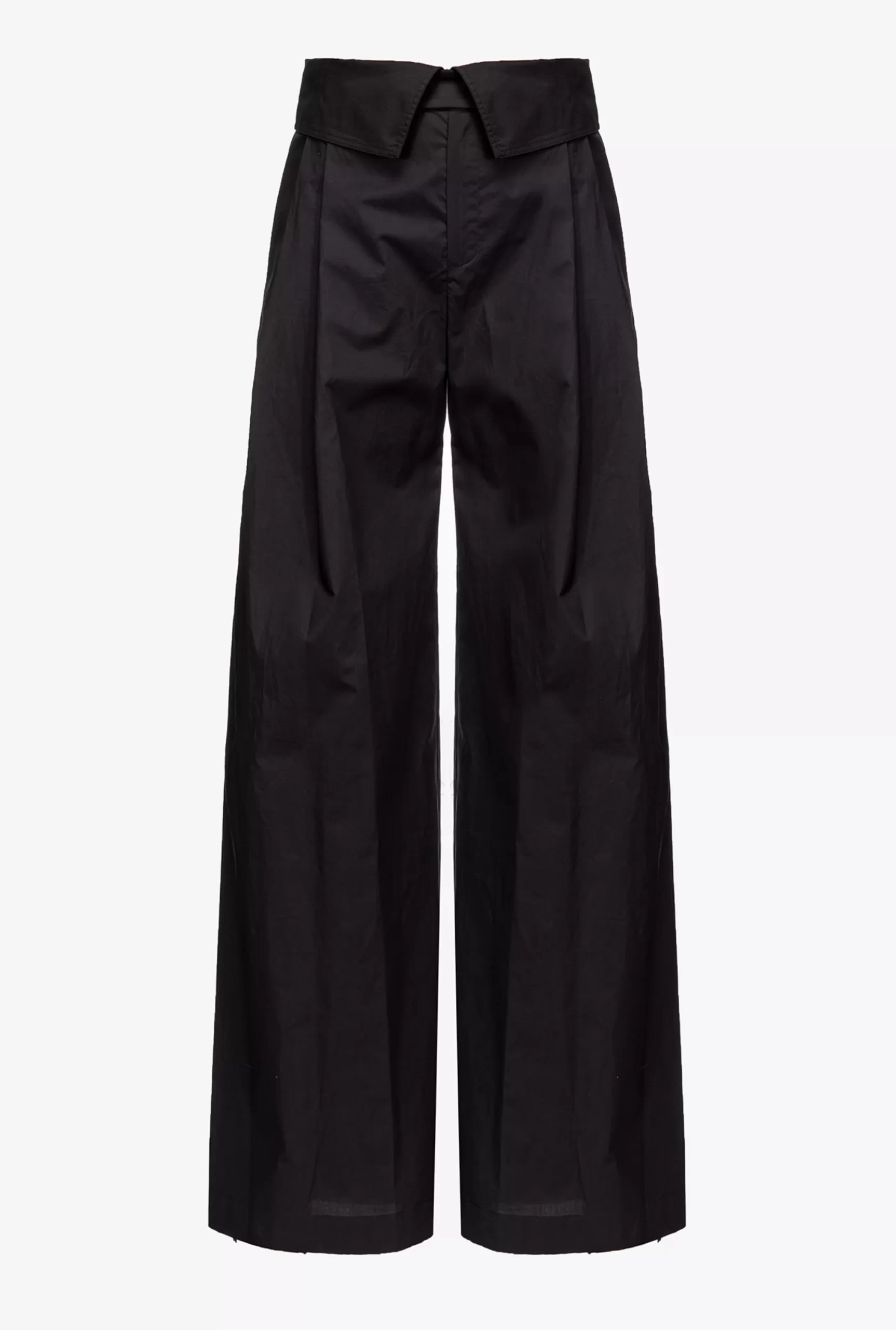 PINKO Wide-leg Poplin Trousers Hot