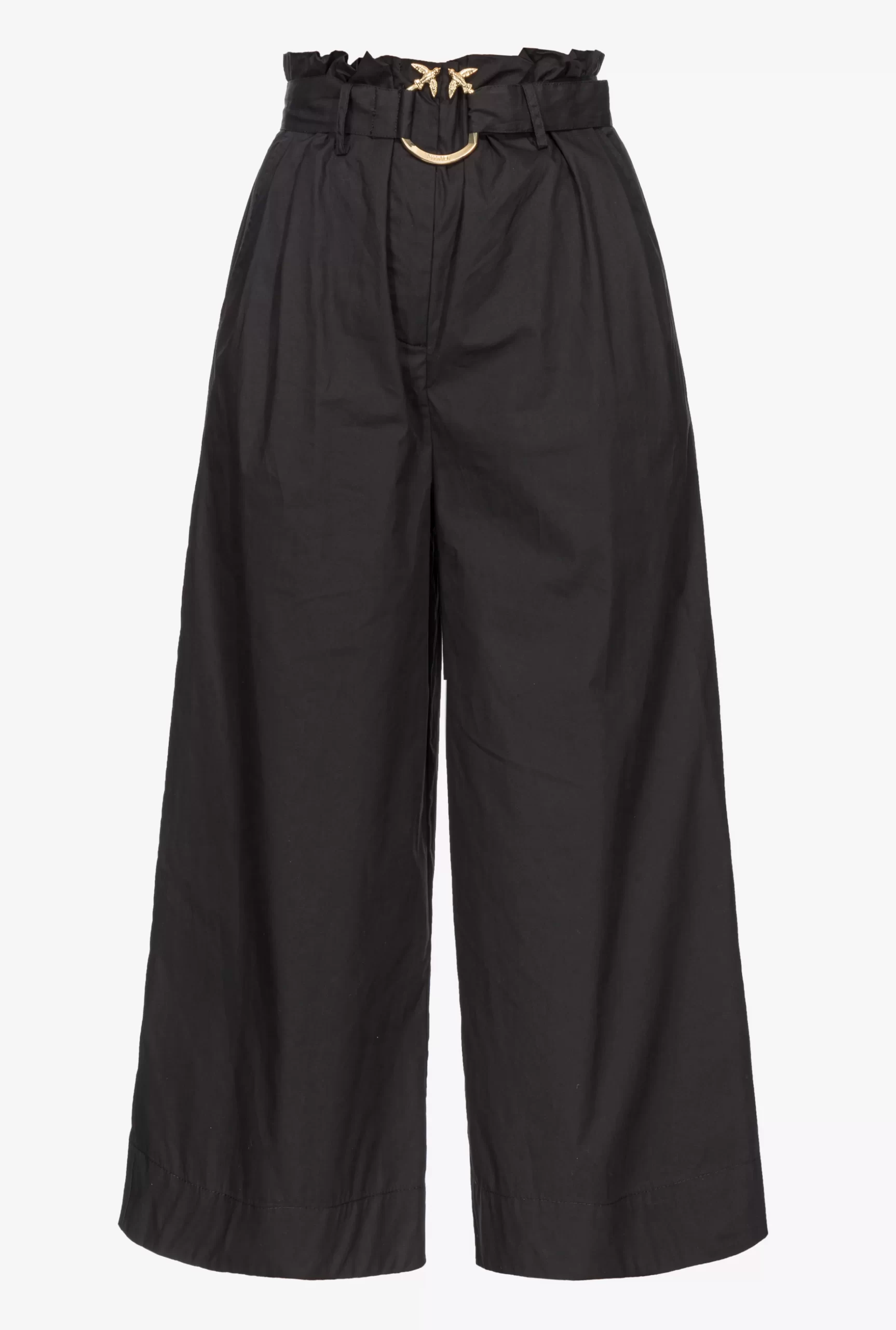 PINKO Wide-leg Trousers With Belt Fashion