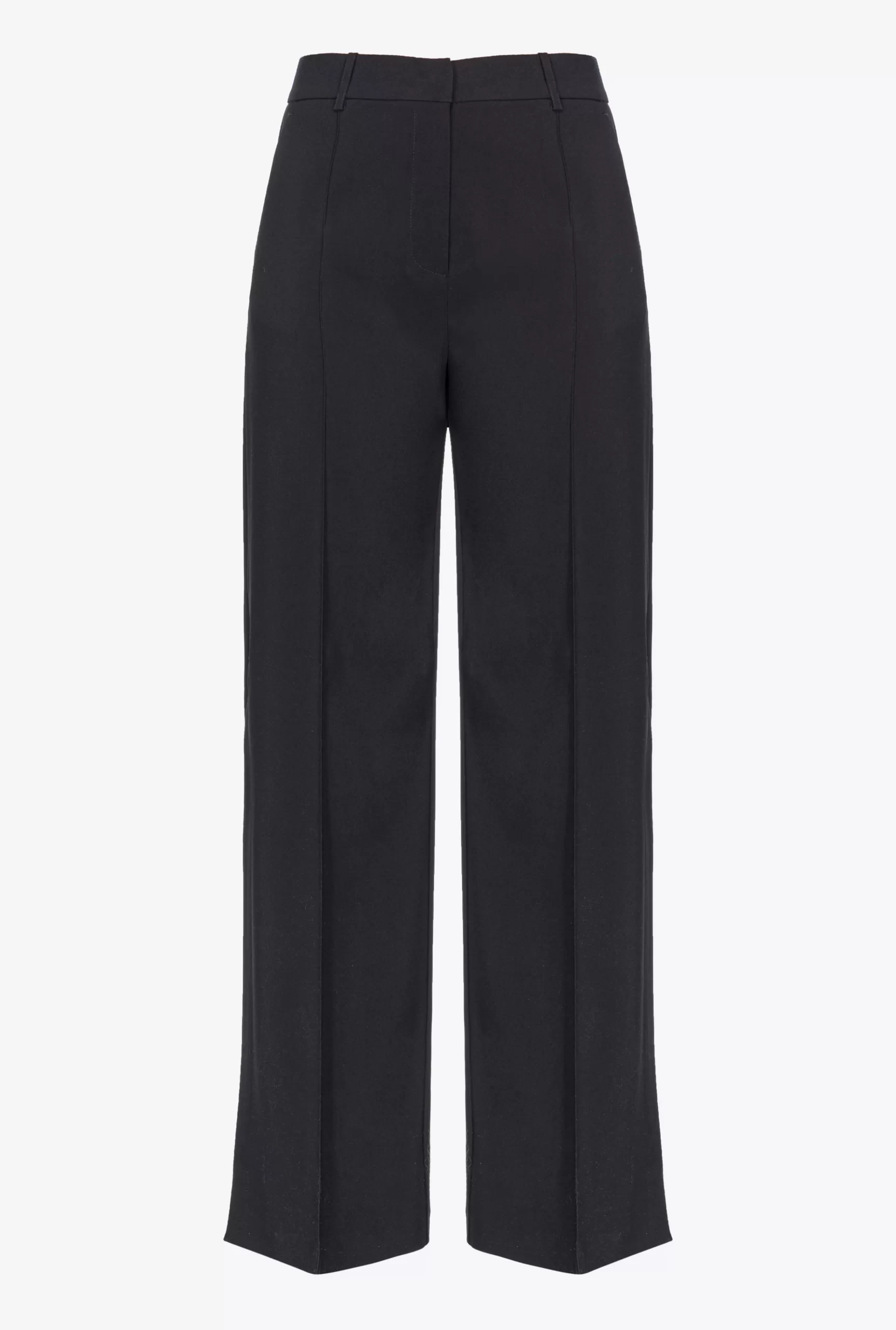 PINKO Wide-leg Trousers With Side Slit Shop