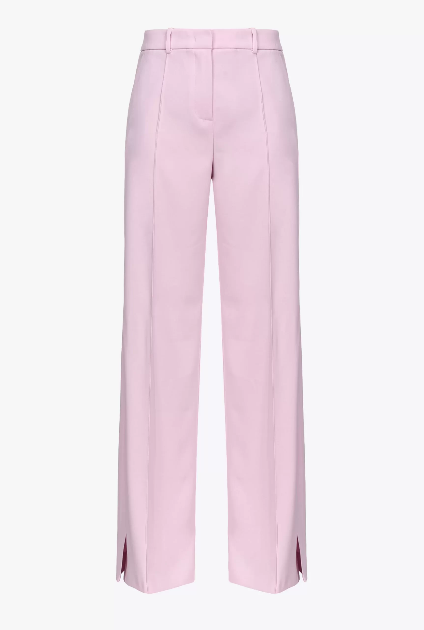 PINKO Wide-leg Trousers With Side Slit Store