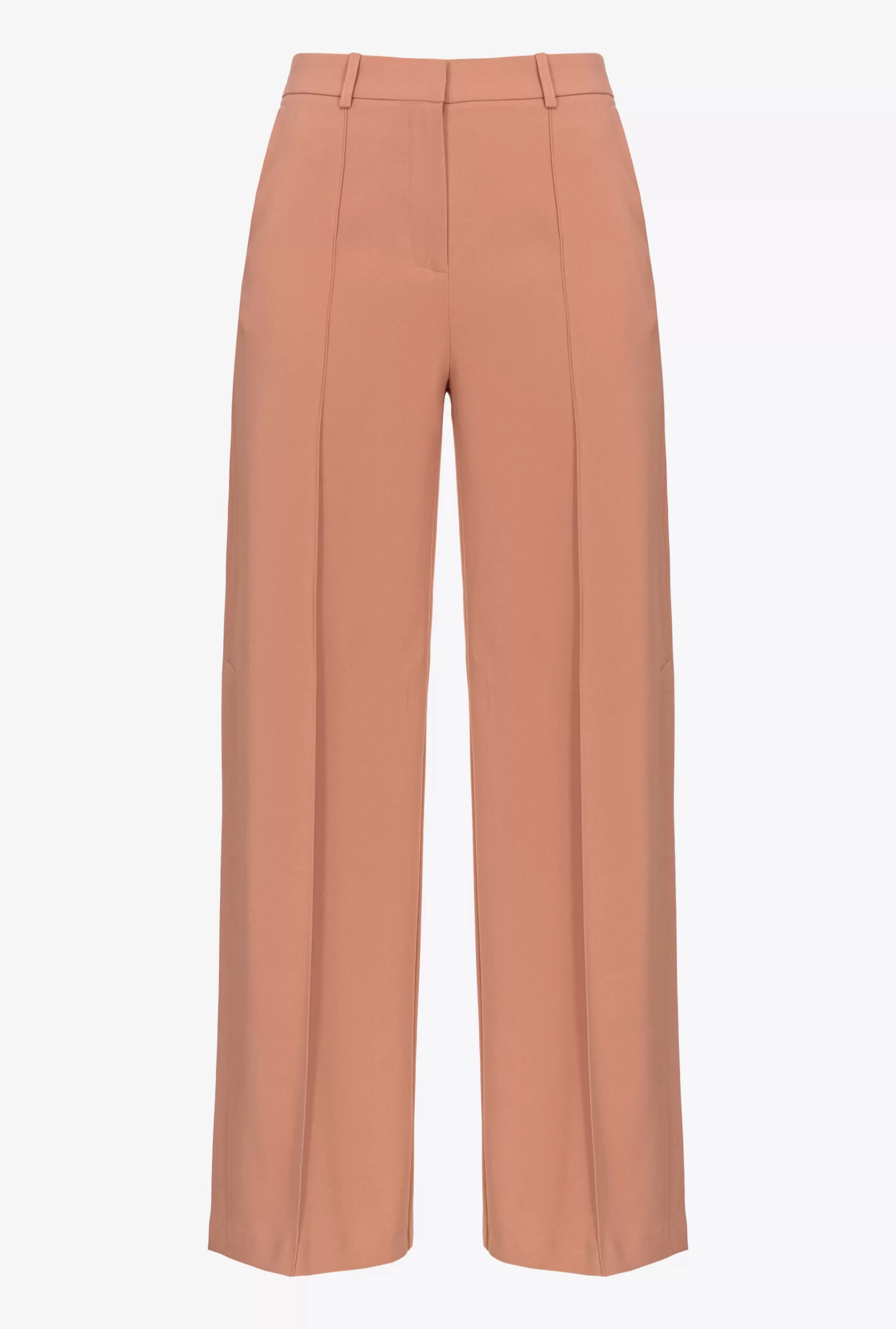 PINKO Wide-leg Trousers With Side Slit Shop