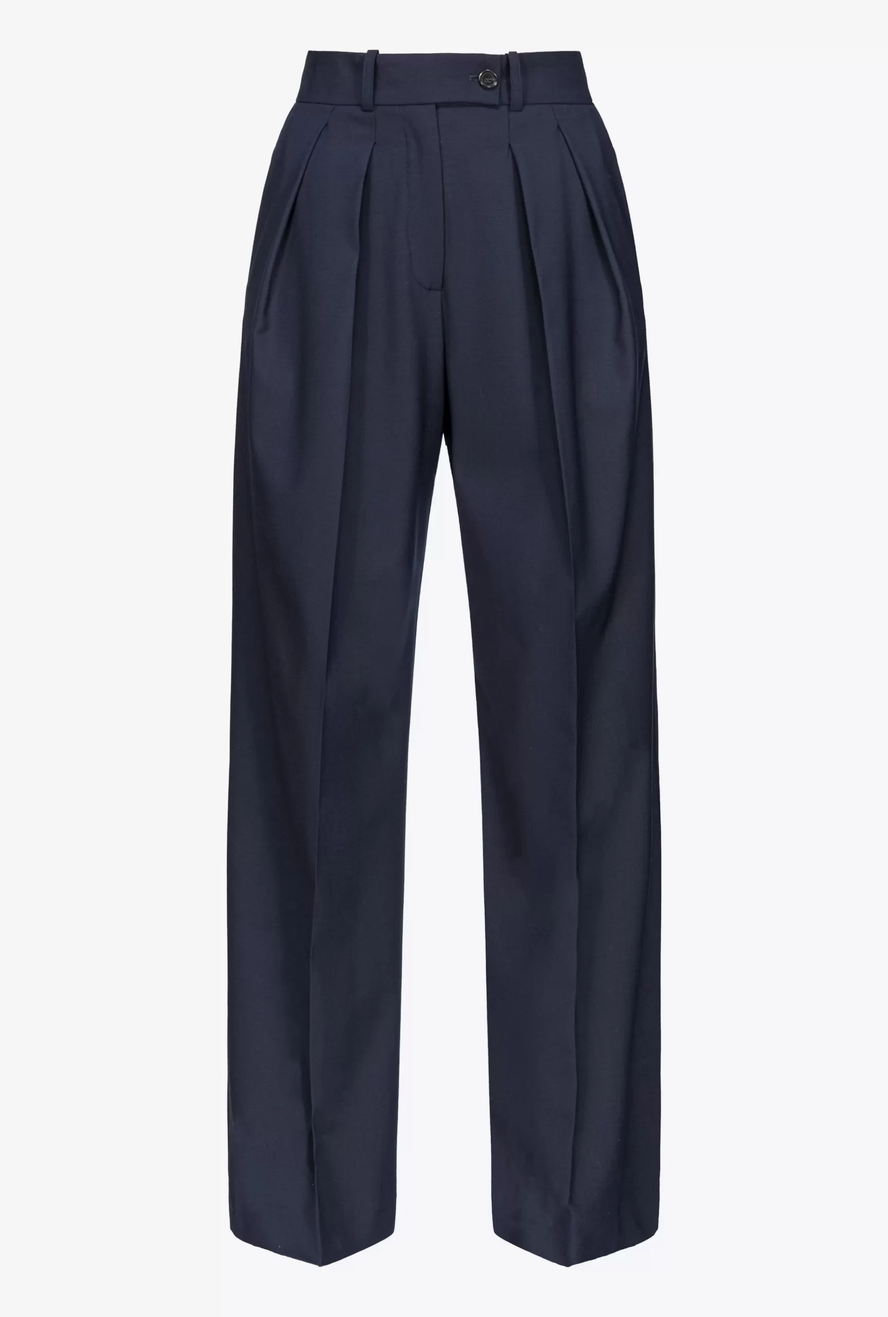 PINKO Wool-blend Palazzo Trousers Hot