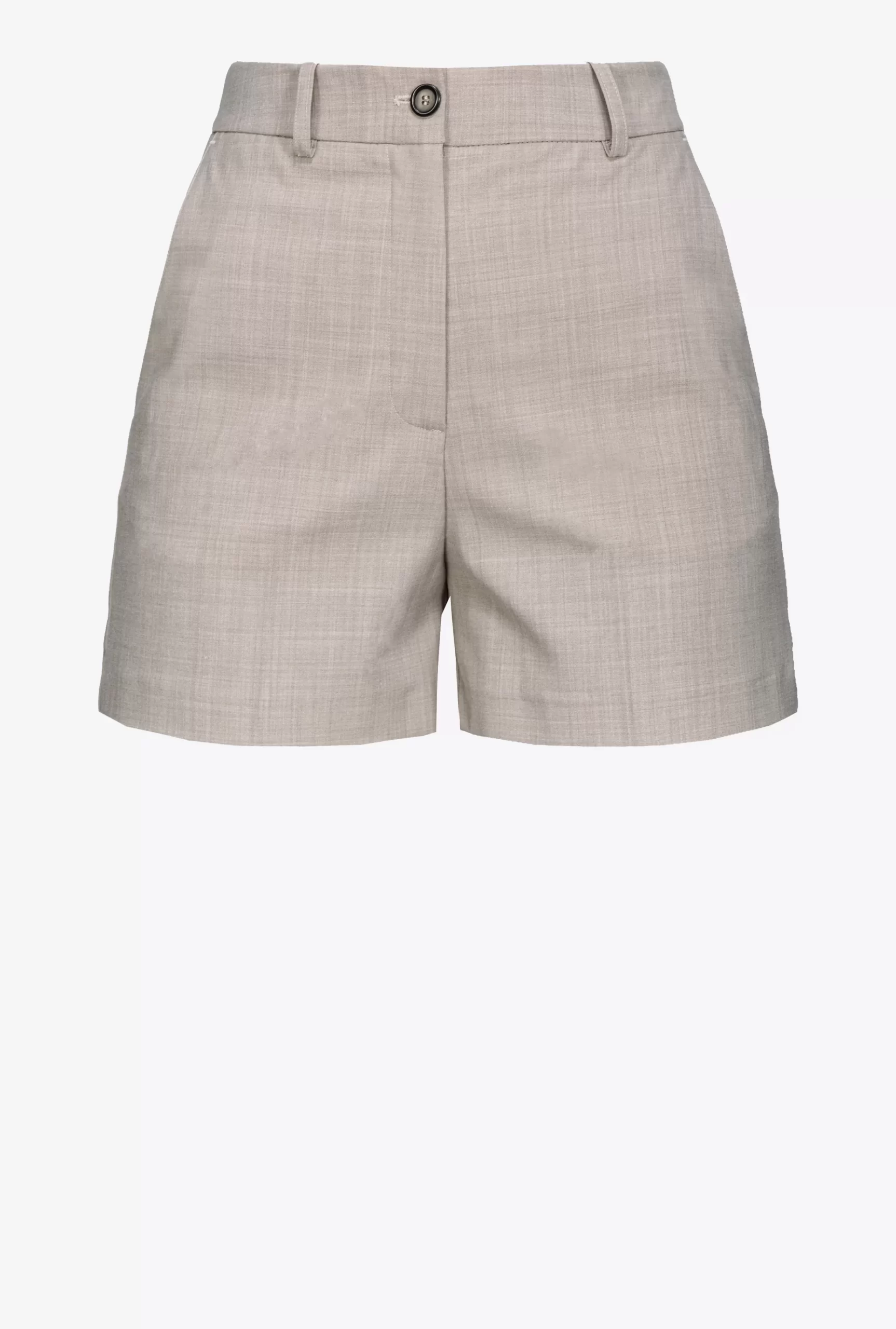 PINKO Wool-blend Shorts Outlet